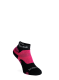 Moteriškos žygio kojinės Bridgedale Hike Midweight Performance Ankle - black/pink