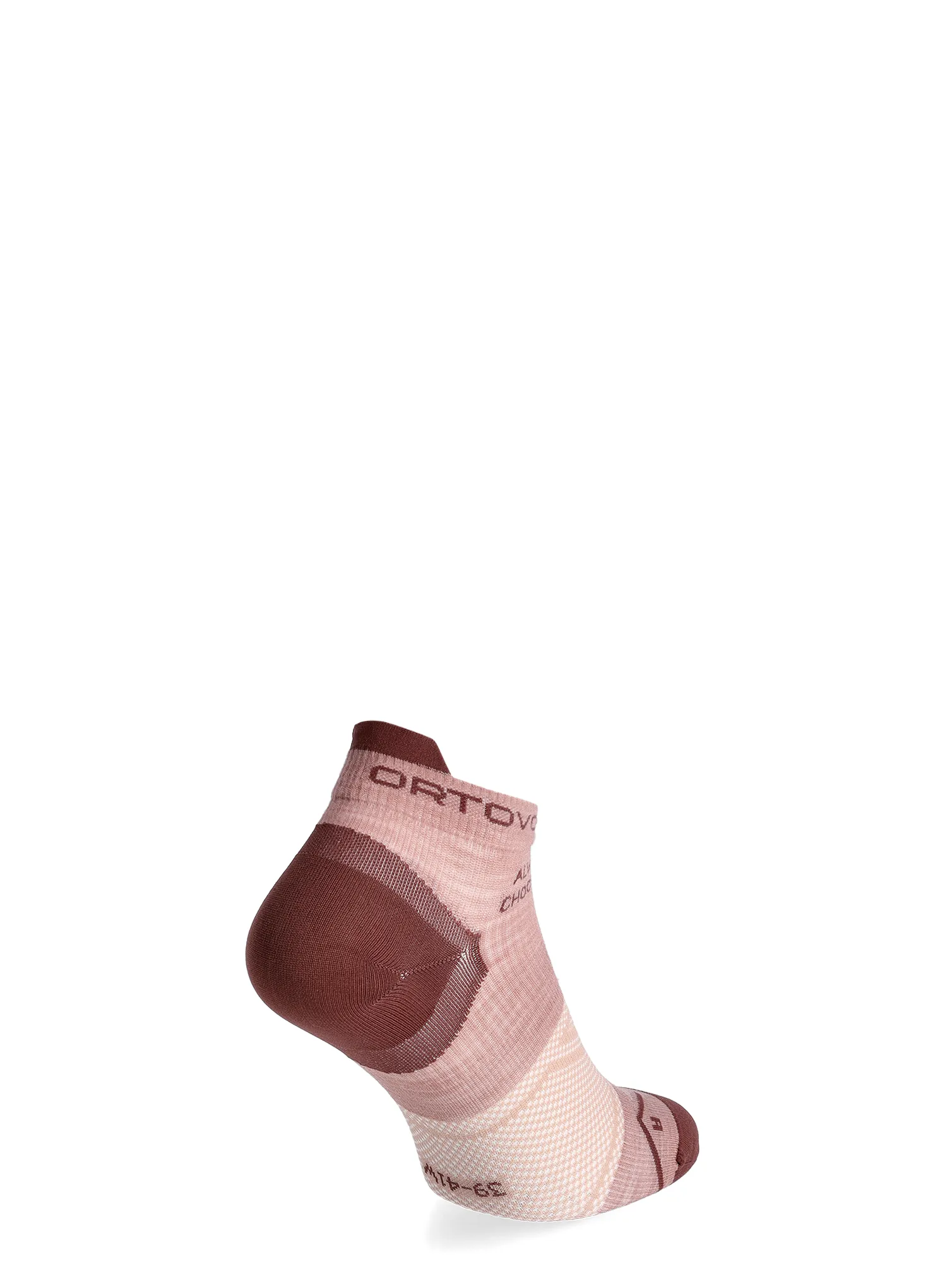 Moteriškos žygio kojinės Ortovox Alpine Light Low Socks - dusk rose