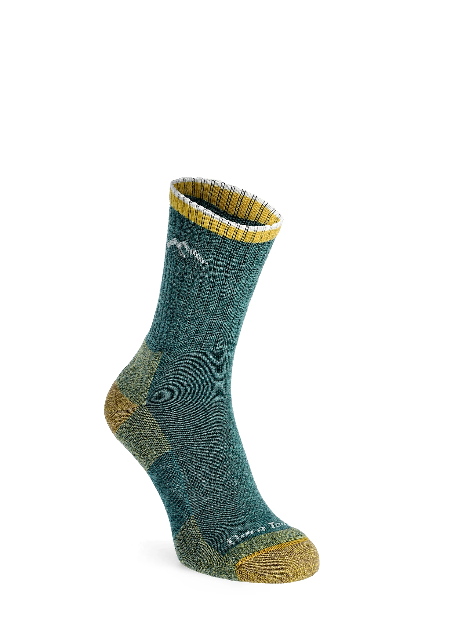 Žygio kojinės Darn Tough Hiker Micro Crew Midweight with Cushion - spruce