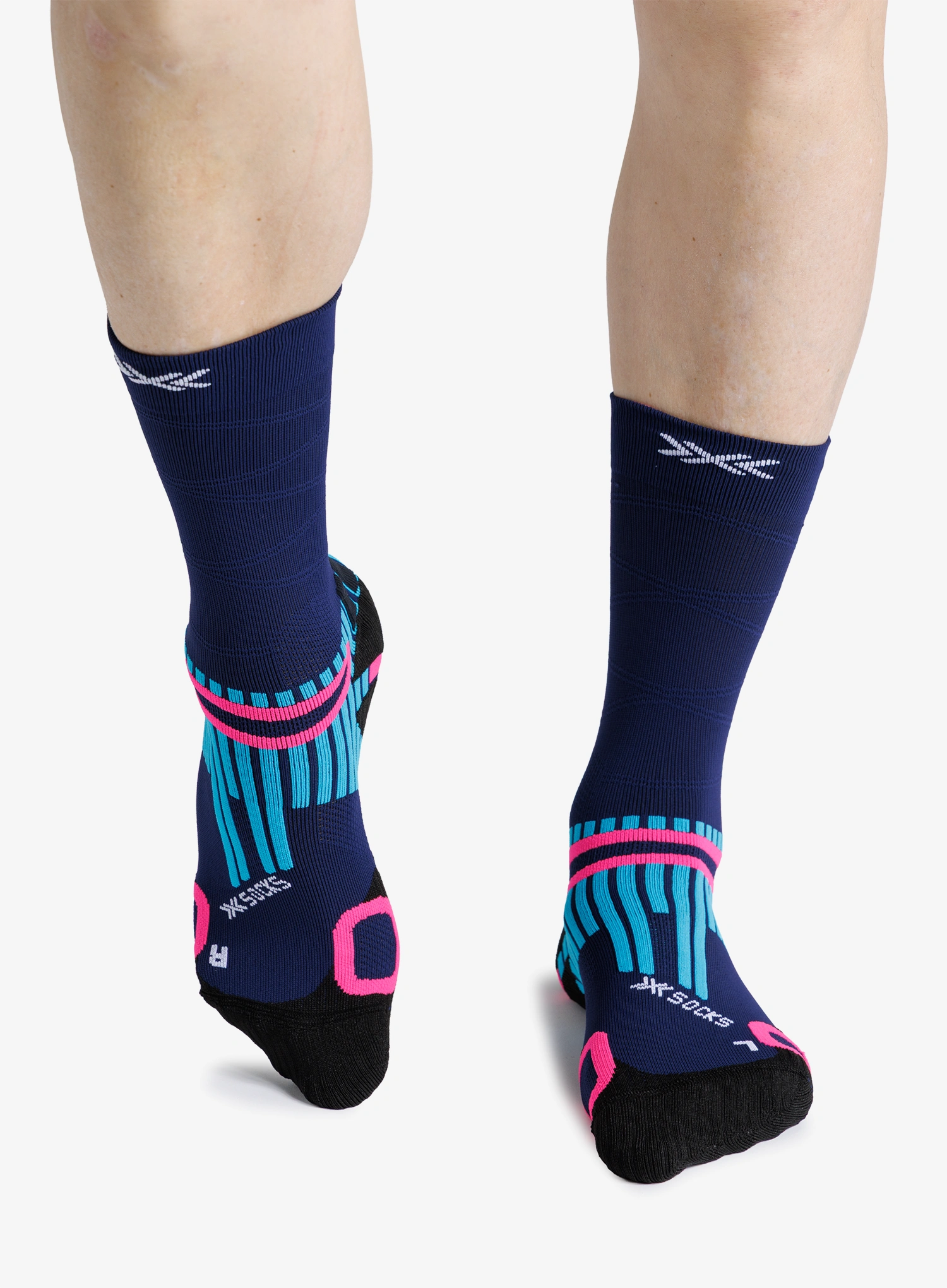 Žygio kojinės X-Socks Hike Anatomix Crew - marine