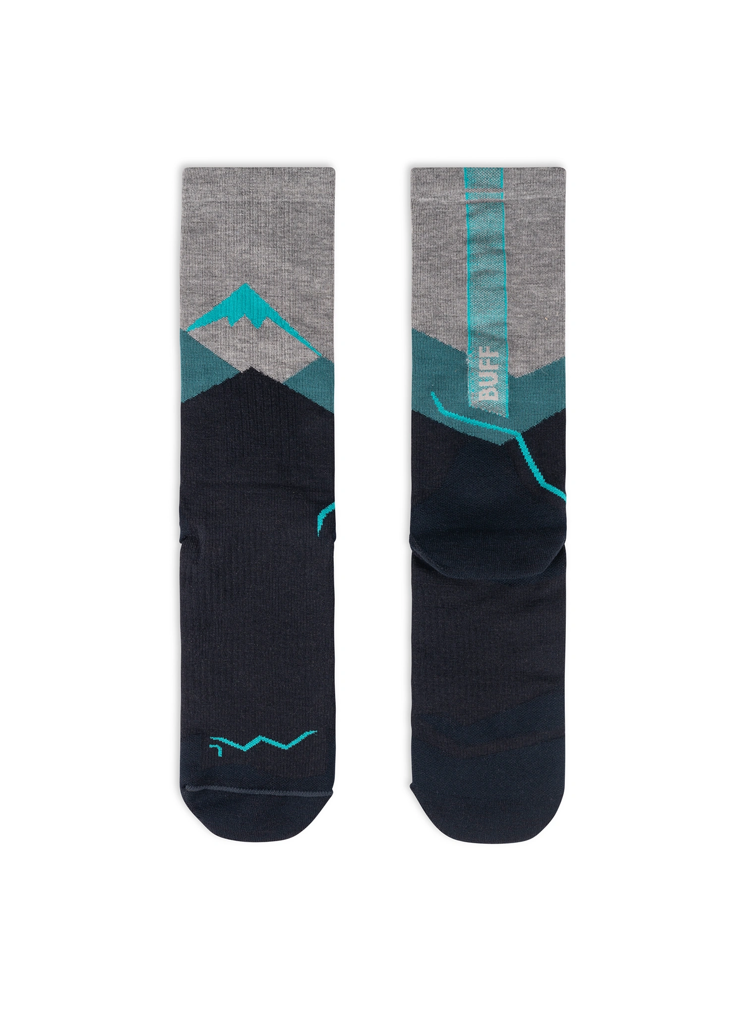 Žygio kojinės Buff Merino LIghtweight Crew Sock LWC1 - teal