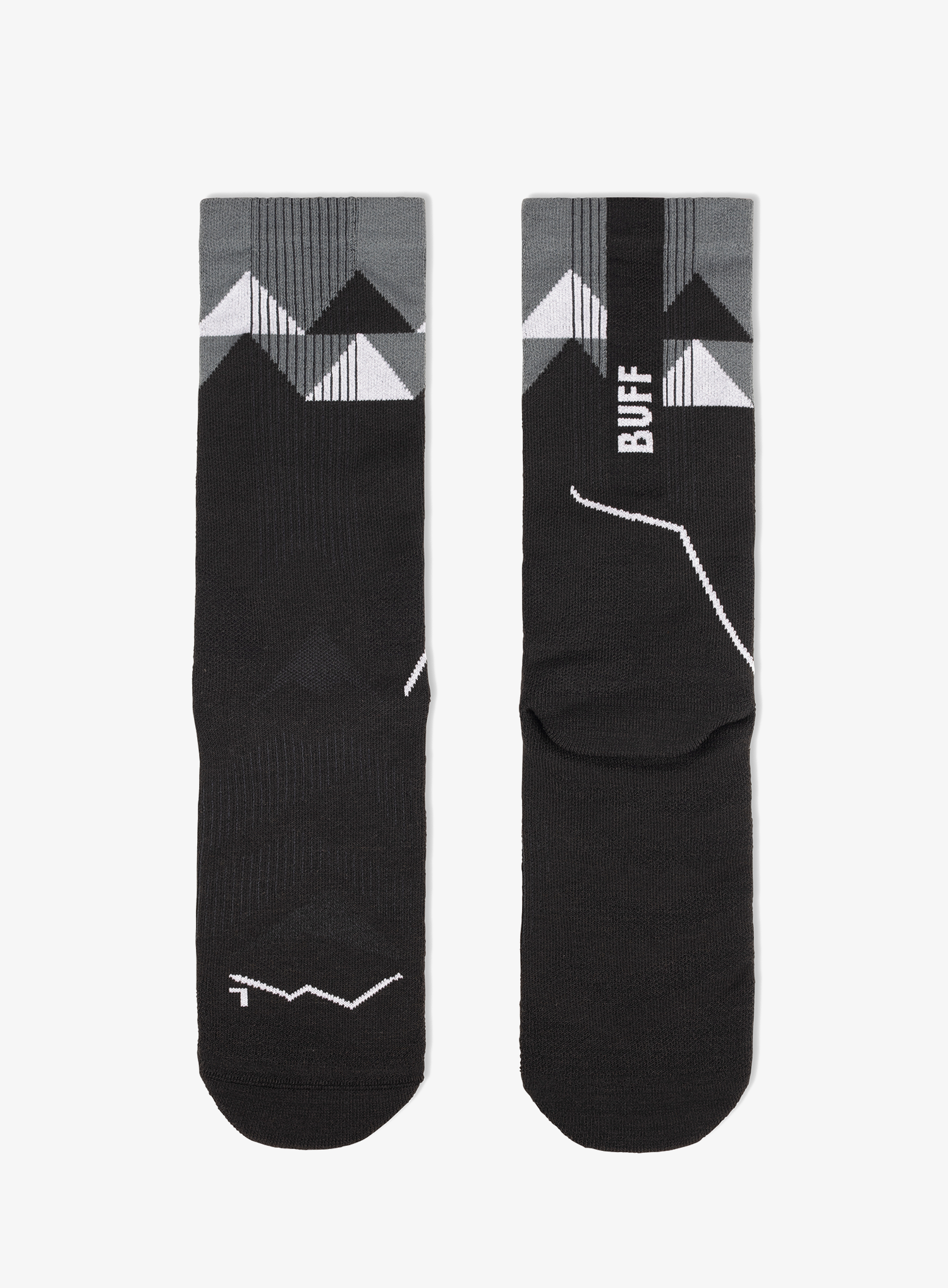 Žygio kojinės Buff Thermonet Crew Socks - black