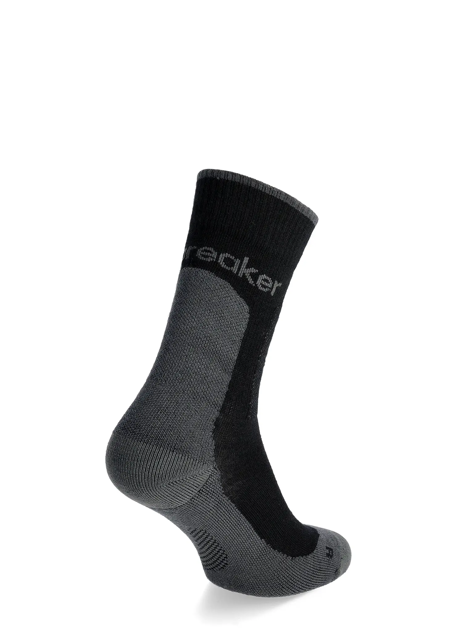 Žygio kojinės Icebreaker Merino Hike+ Medium Crew - black/obsidian