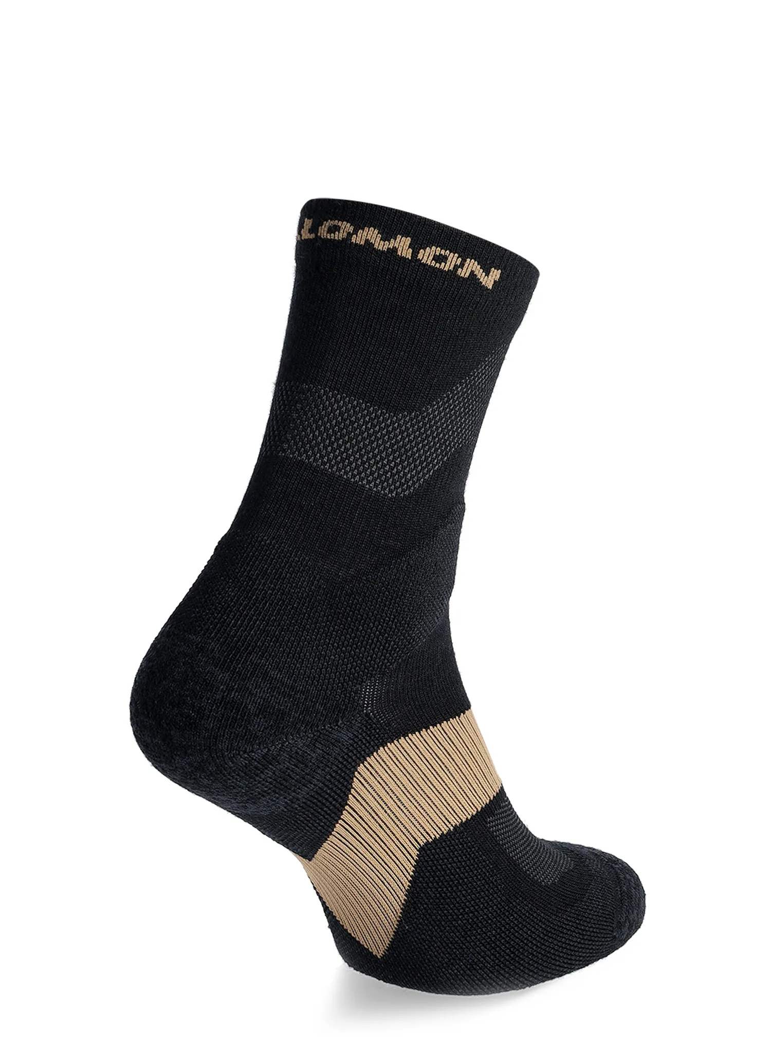 Žygio kojinės Salomon X Ultra Crew - black/kelp