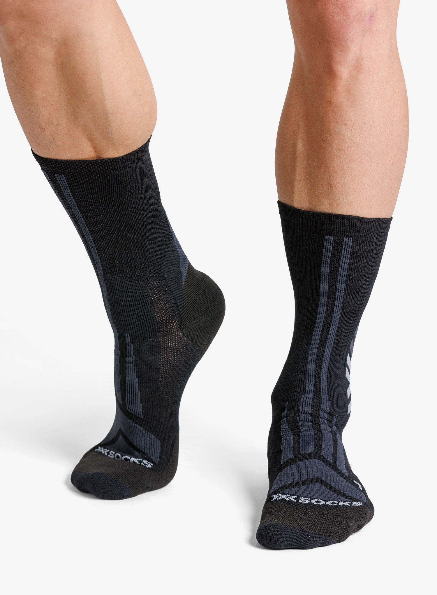 Žygio kojinės X-Socks Hike Discover Crew - x black