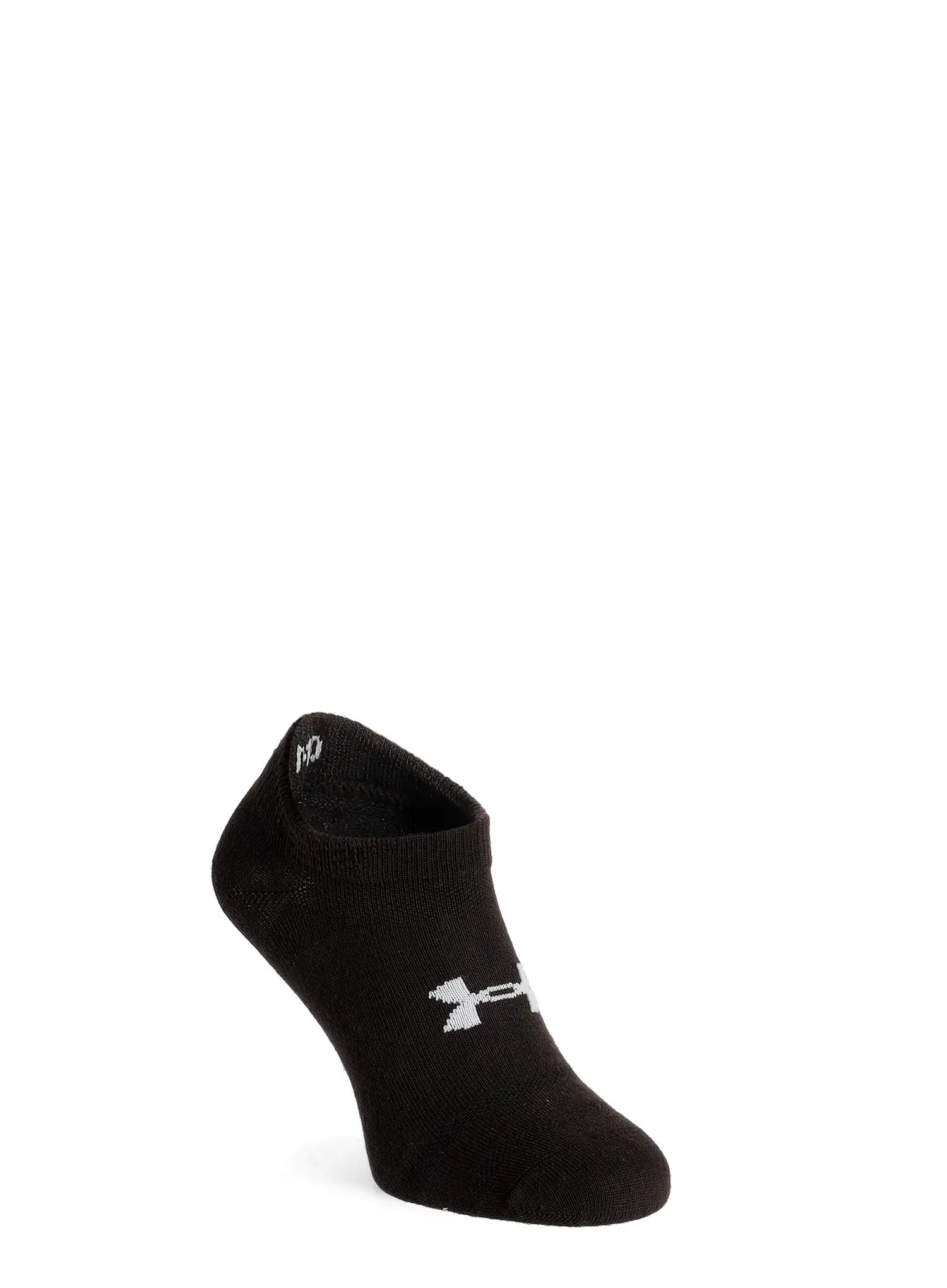 Kojinės Under Armour Essential 6-Pack No Show Socks - black/black/halo gray