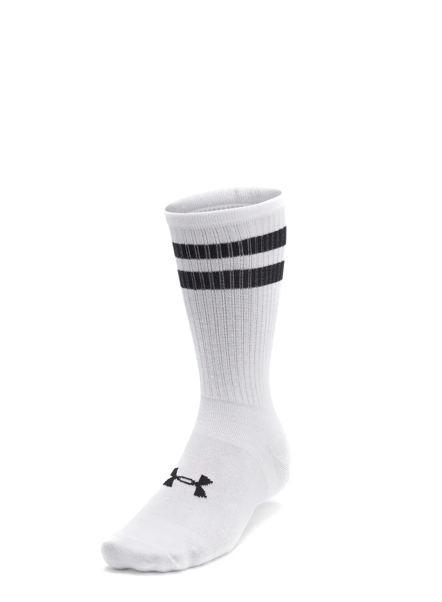 Kojinės Under Armour Essential Crew 6-pack - white/white/black