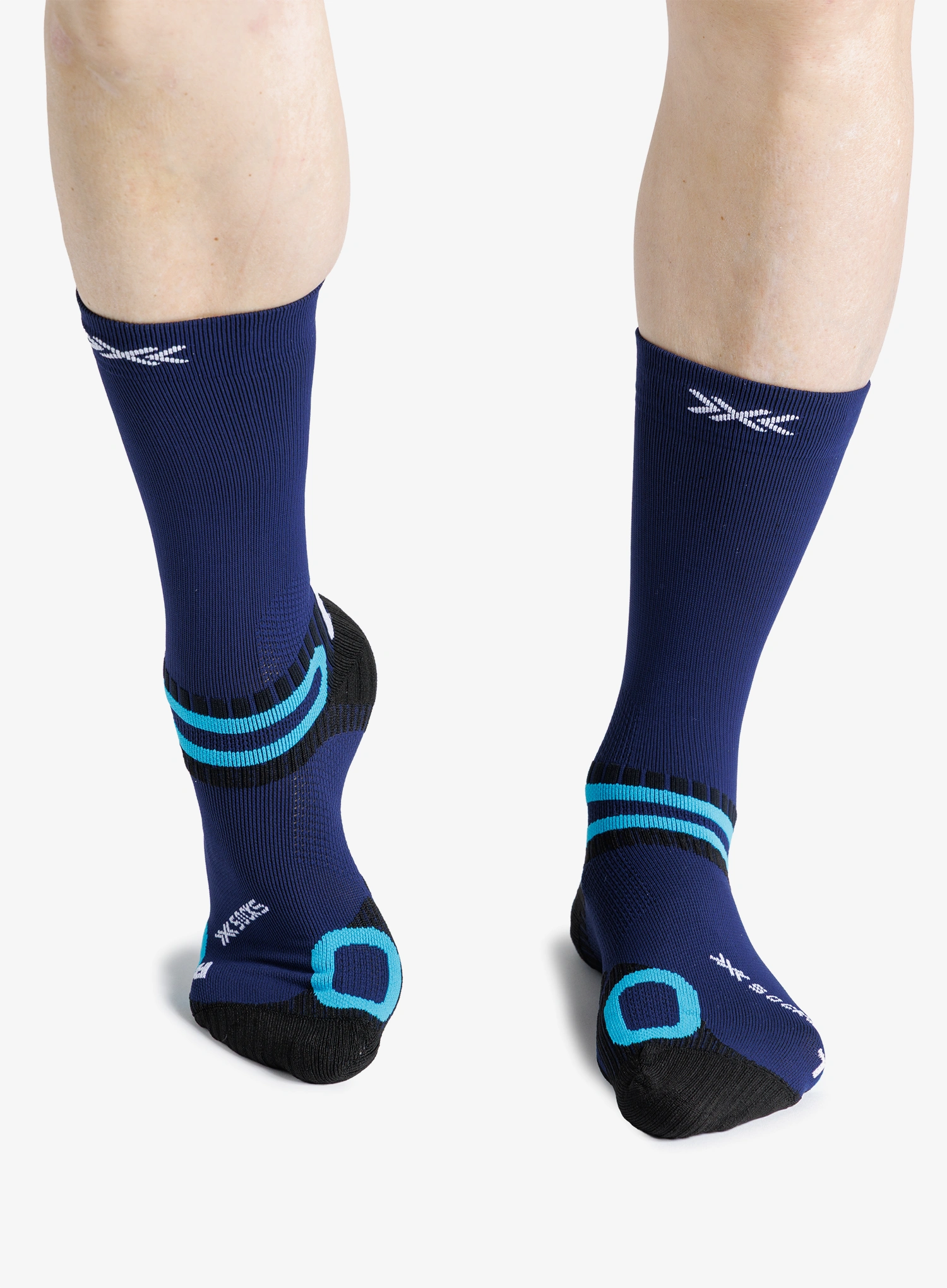 Kojinės X-Socks Hike Discover Crew - marine