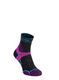 Moteriškos bėgimo kojinės Bridgedale Lightweight T2 Merino Sport 3/4 Crew - charcoal/purple