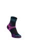 Moteriškos bėgimo kojinės Bridgedale Ultralight T2 Merino Sport 3/4 Crew - charcoal/purple
