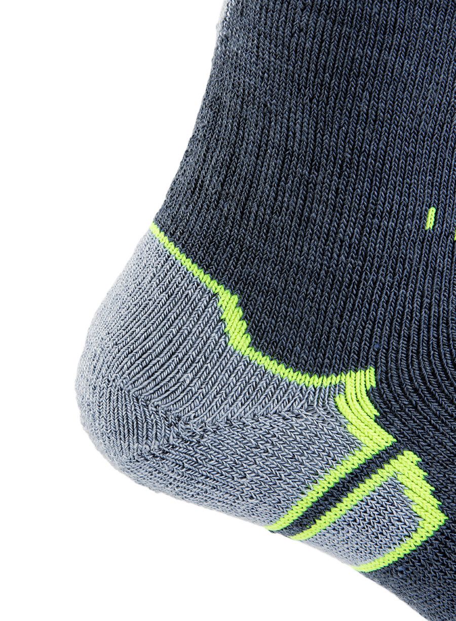 Slidinėjimo kojinės Bridgedale Ski Mid+ Merino Performance - gunmetal/stone