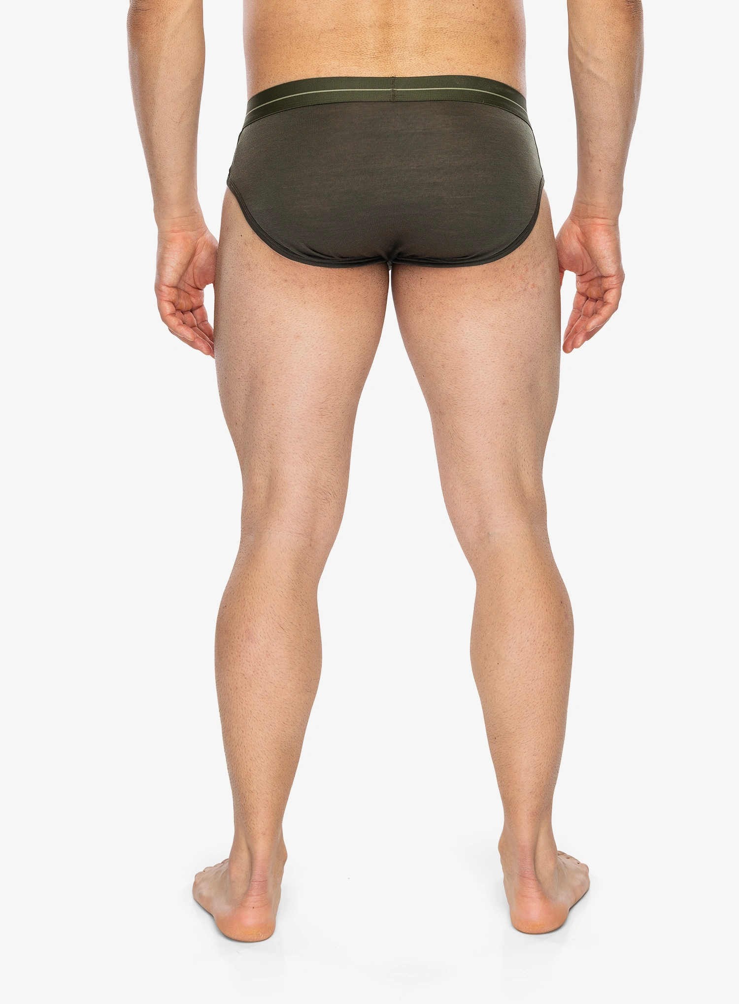 Termoaktyvios trumpikės Icebreaker Anatomica Briefs - dk loden