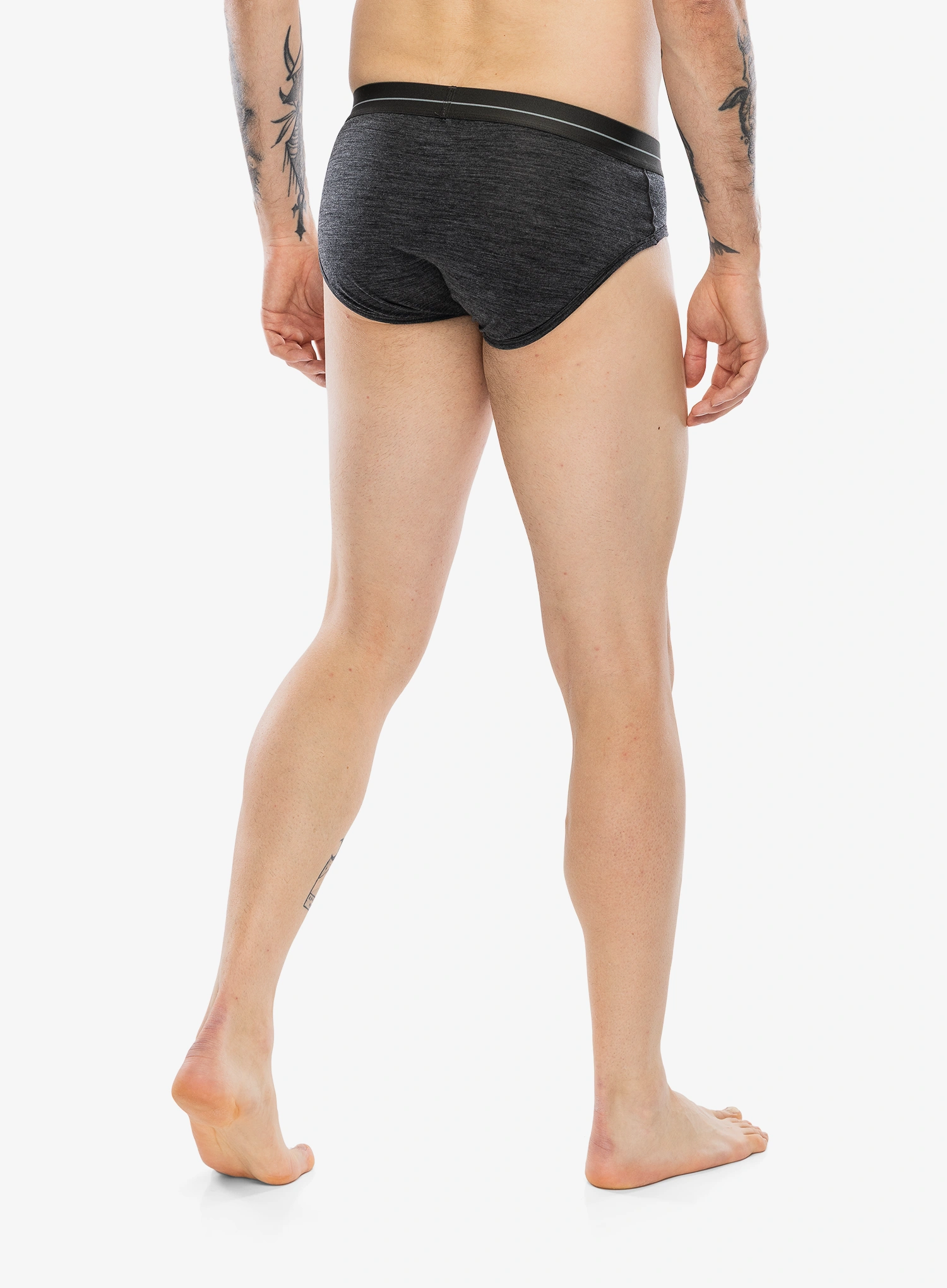 Termoaktyvios trumpikės Icebreaker Anatomica Briefs - jet hthr