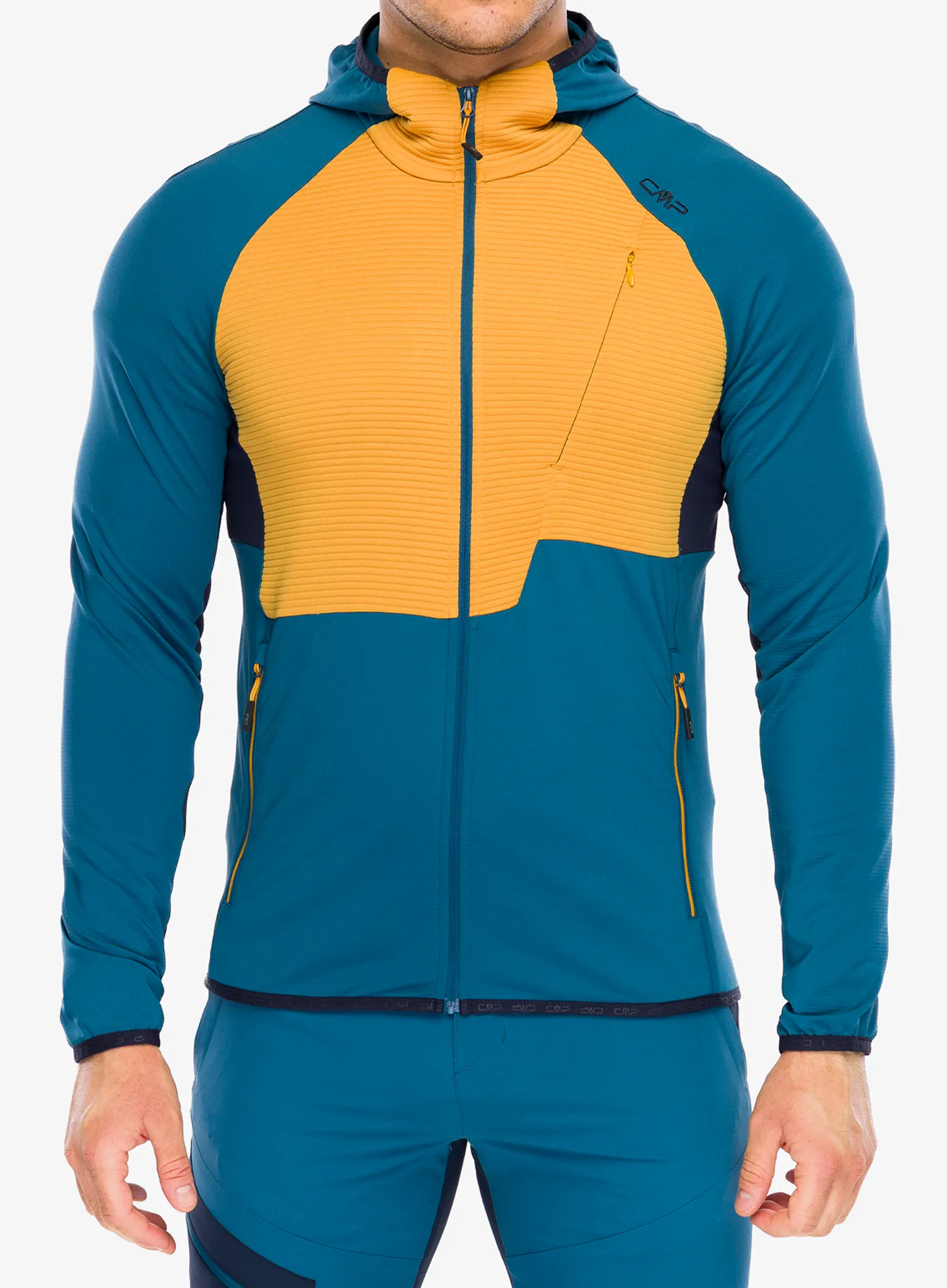 Softshell striukė CMP Rils Jacket Fix Hood - petroleum