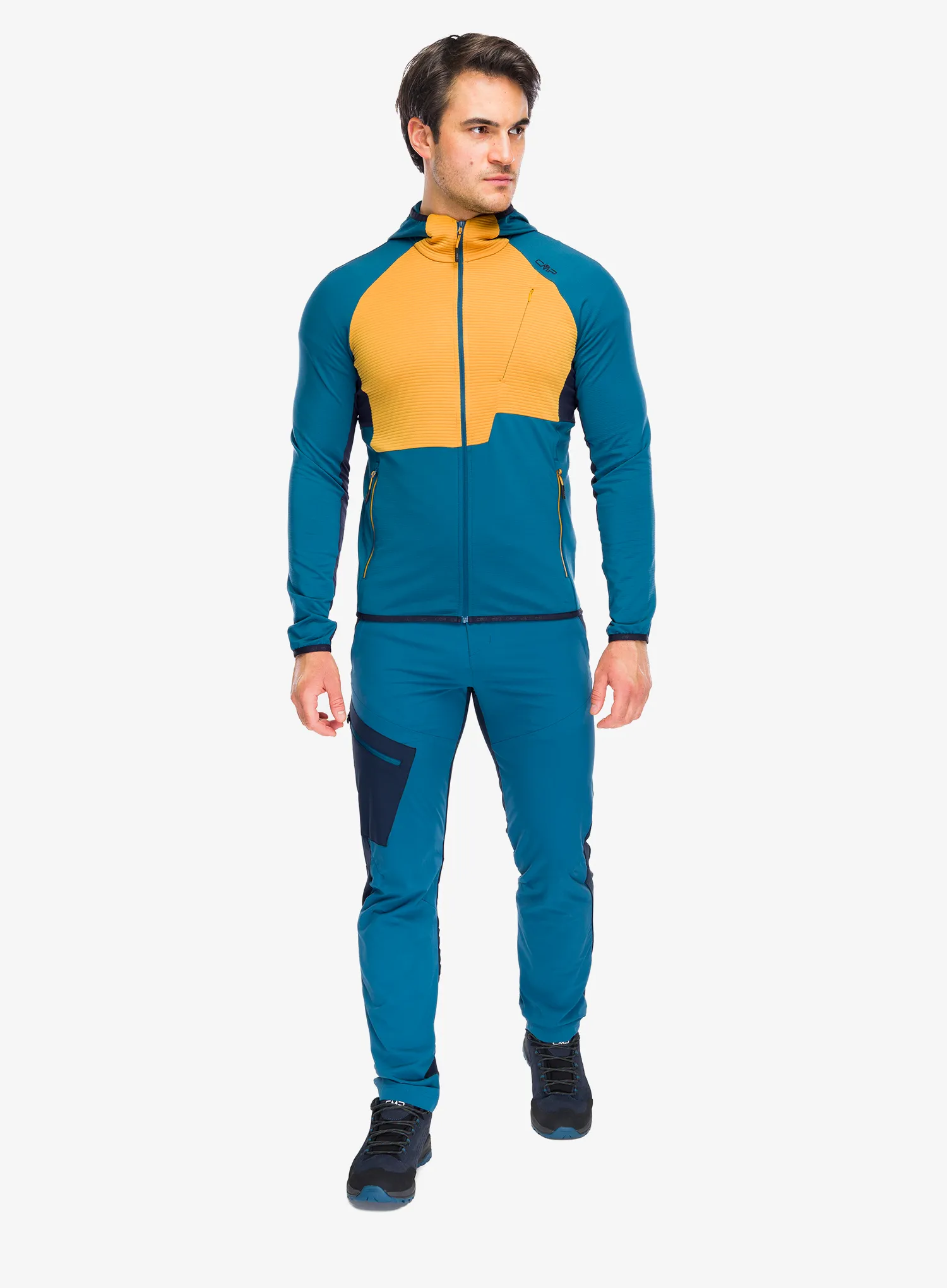 Softshell striukė CMP Rils Jacket Fix Hood - petroleum