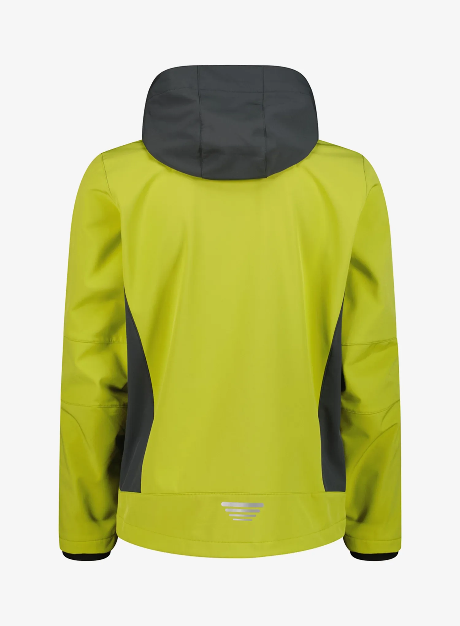 Softshell striukė CMP Vivo Jacket Zip Hood - cardamom/black pine