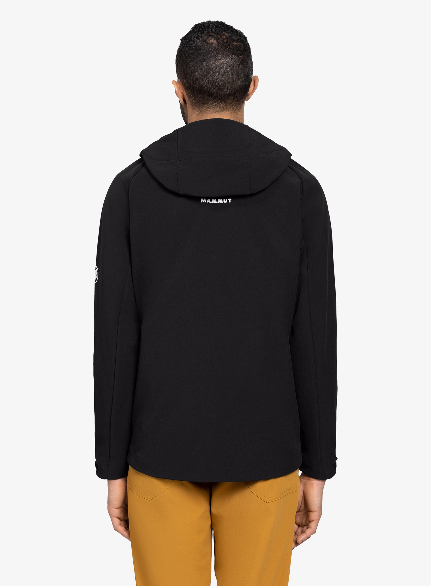 Softshell striukė Mammut Winterfield SO Hooded Jacket - black