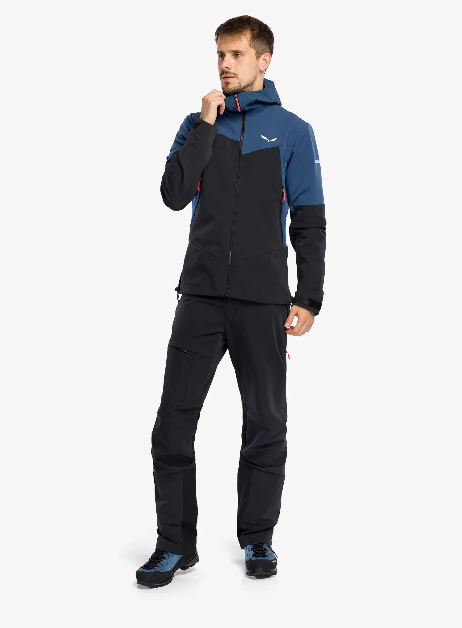 Softshell striukė Salewa Sella DST Jacket - dark denim