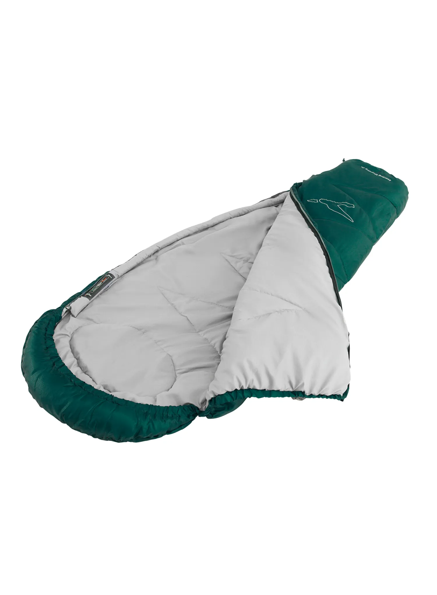 Miegmaišis vaikui Easy Camp Starling Mummy Jr (150 cm) - green
