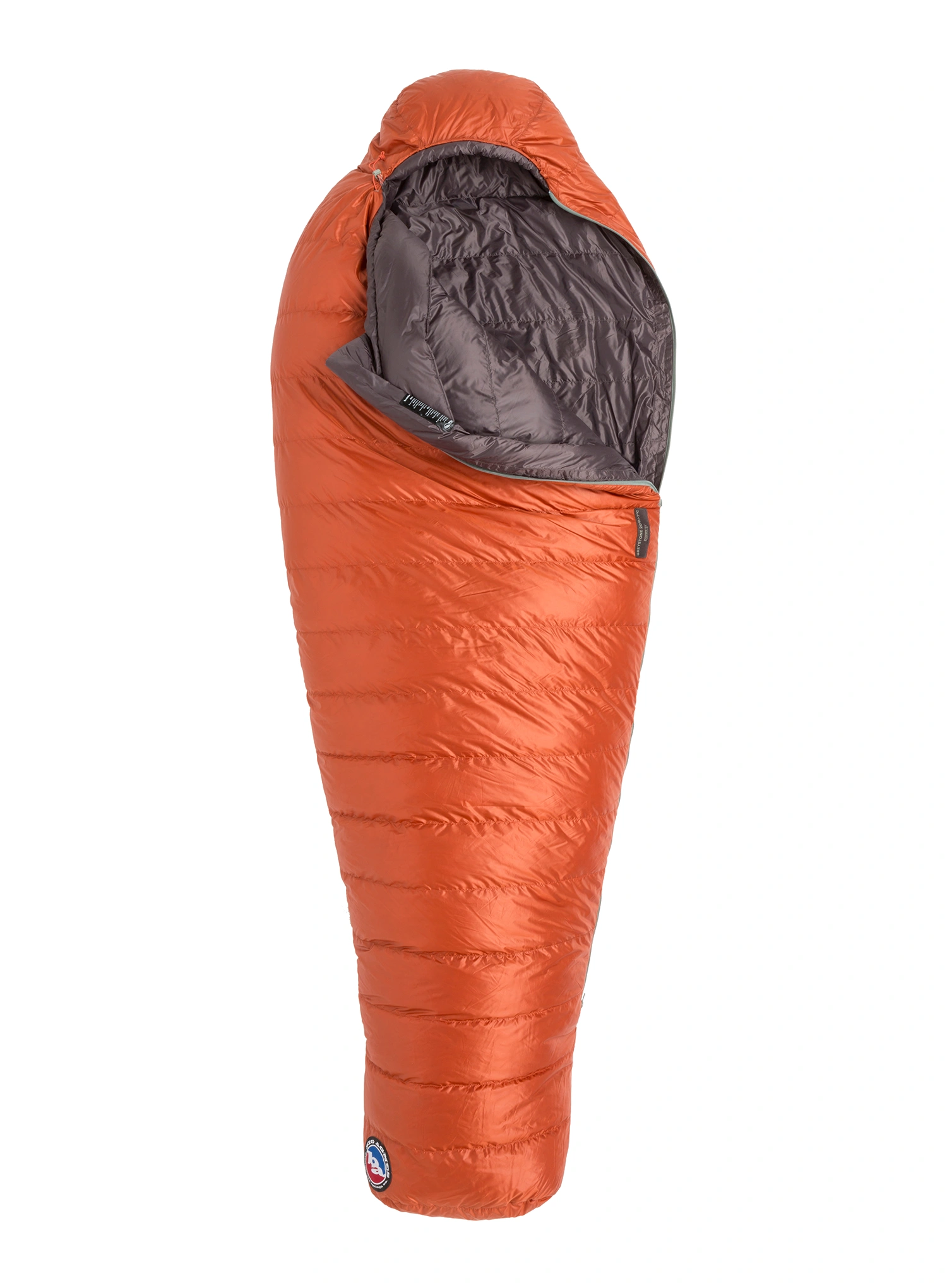 Pūkinis miegmaišis Big Agnes Greystone 30 Long (198 cm) - rooibos