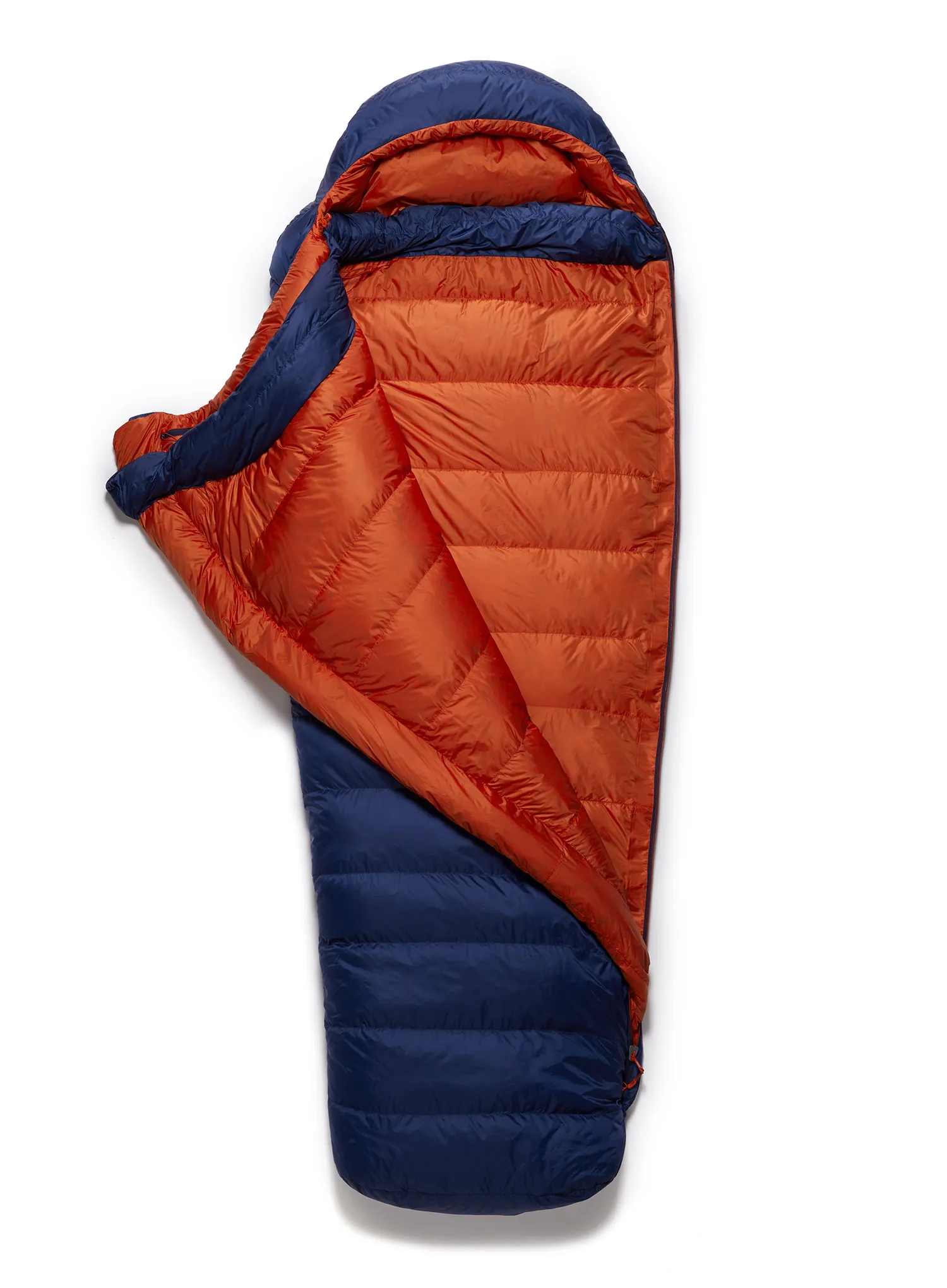 Moteriškas pūkinis miegmaišis Rab Ascent 700 (170 cm) - nightfall blue