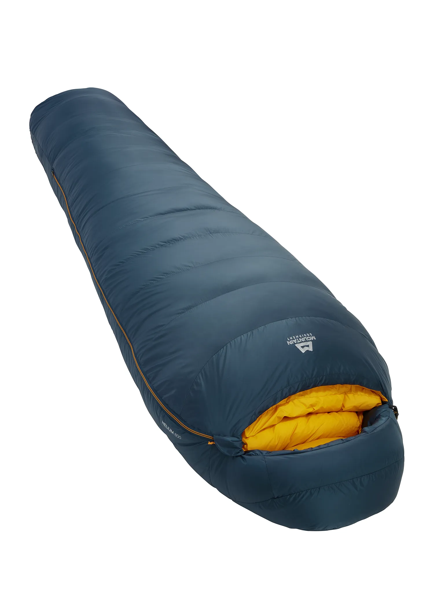 Pūkinis miegmaišis Mountain Equipment Helium 800 Regular (182 cm) - majolica blue
