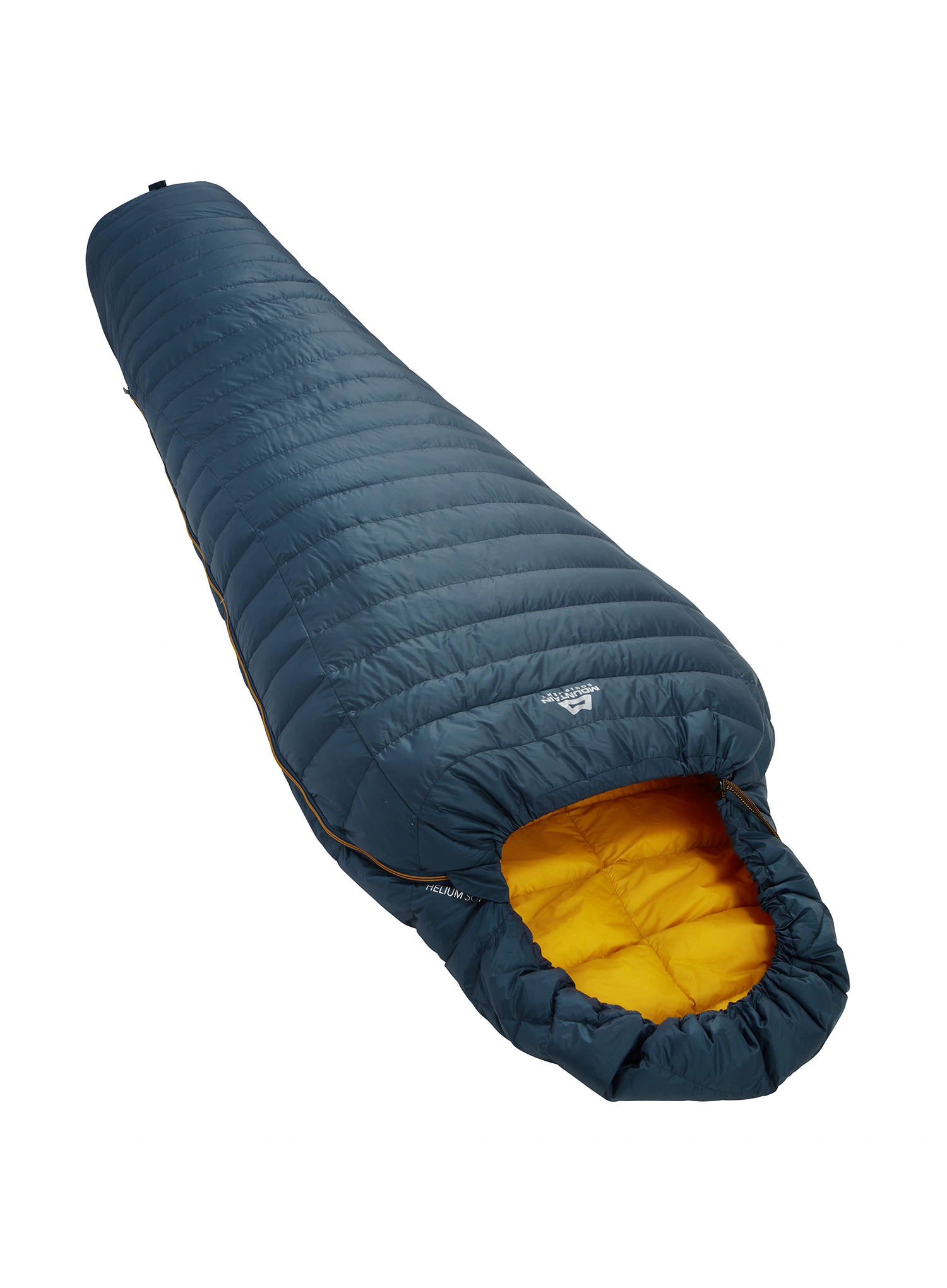 Pūkinis miegmaišis Mountain Equipment Helium Solo Regular (182 cm) - majolica blue