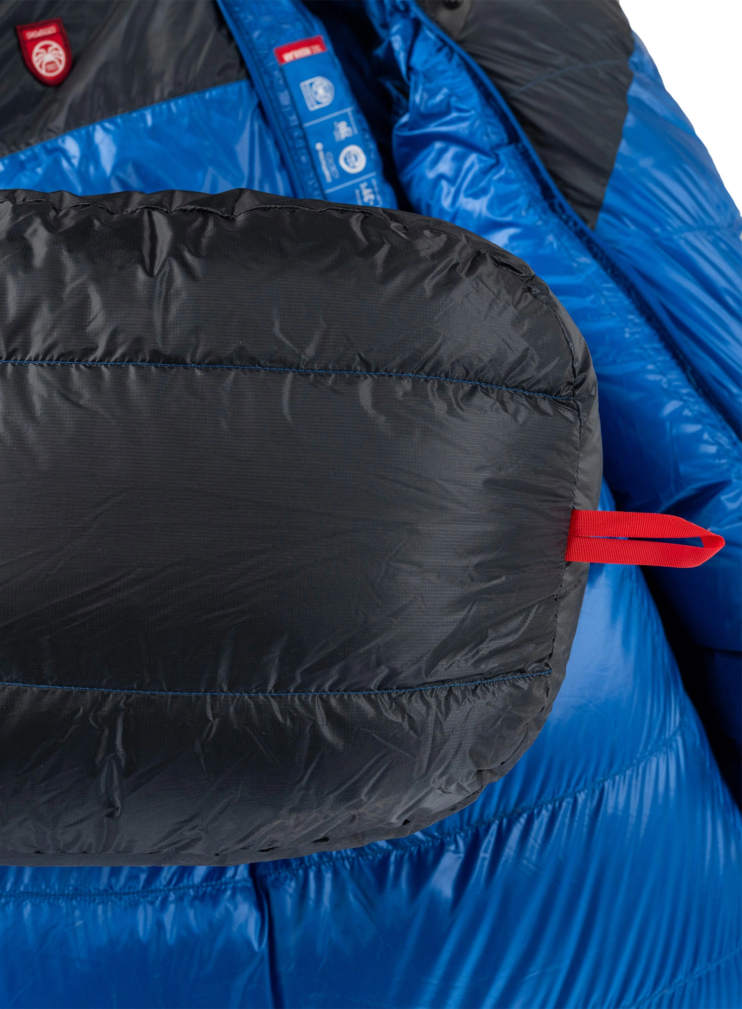 Pūkinis miegmaišis Pajak Core 750 Sleeping Bag Duck Long (205 cm) - blue