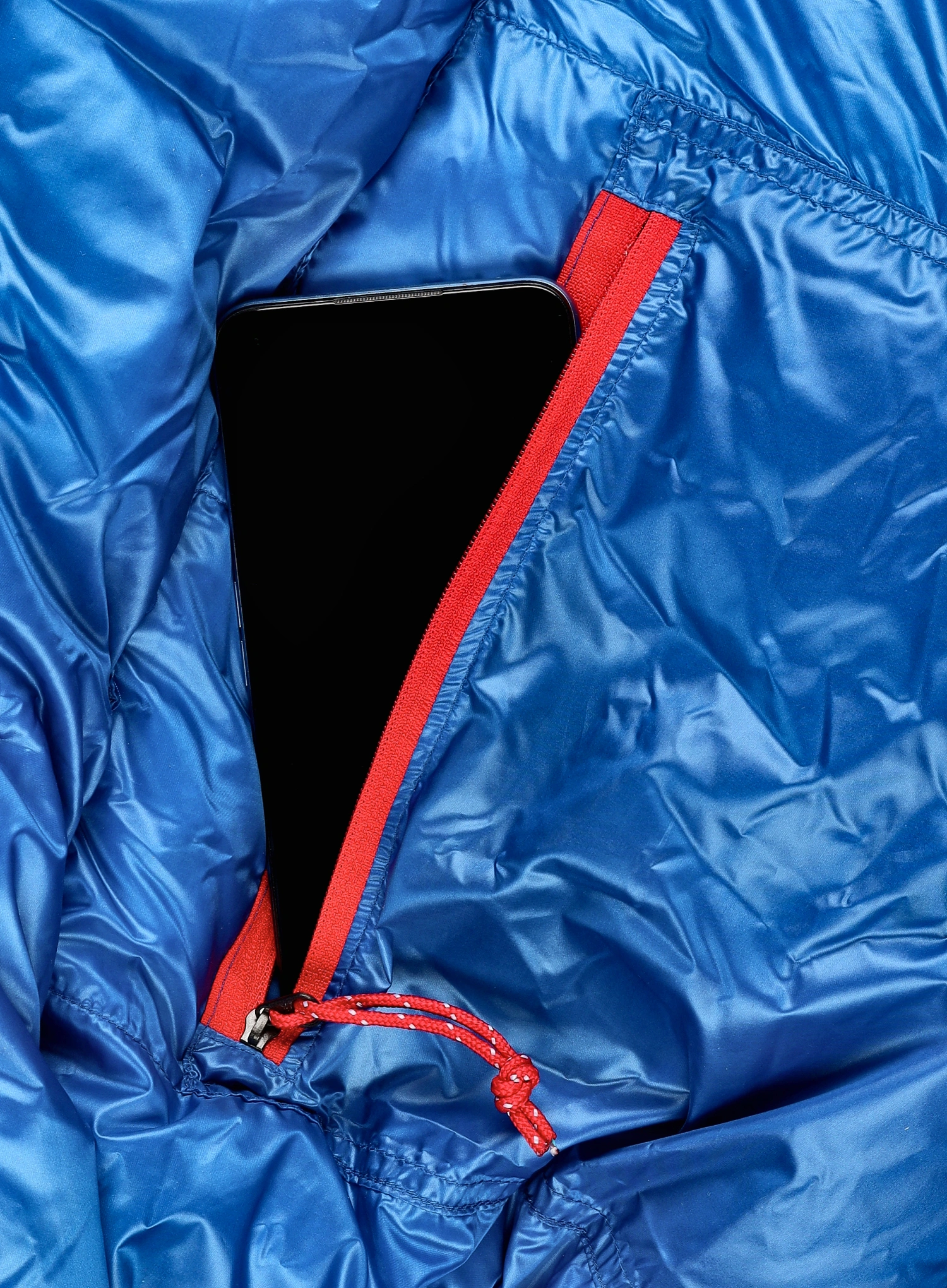 Pūkinis miegmaišis Pajak Core 750 Sleeping Bag Duck Long (205 cm) - blue
