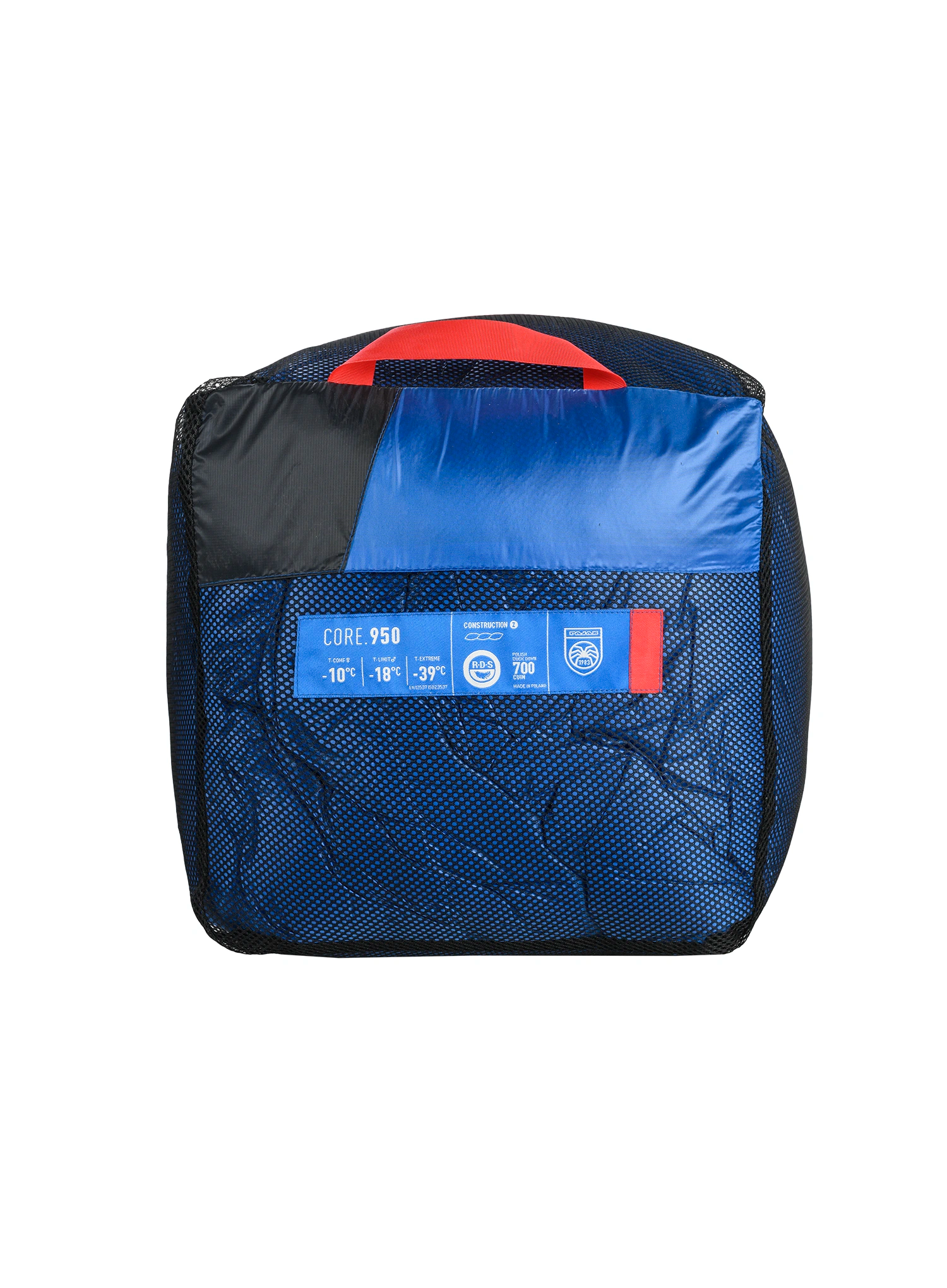 Pūkinis miegmaišis Pajak Core 950 Sleeping Bag Duck (165 cm) - blue