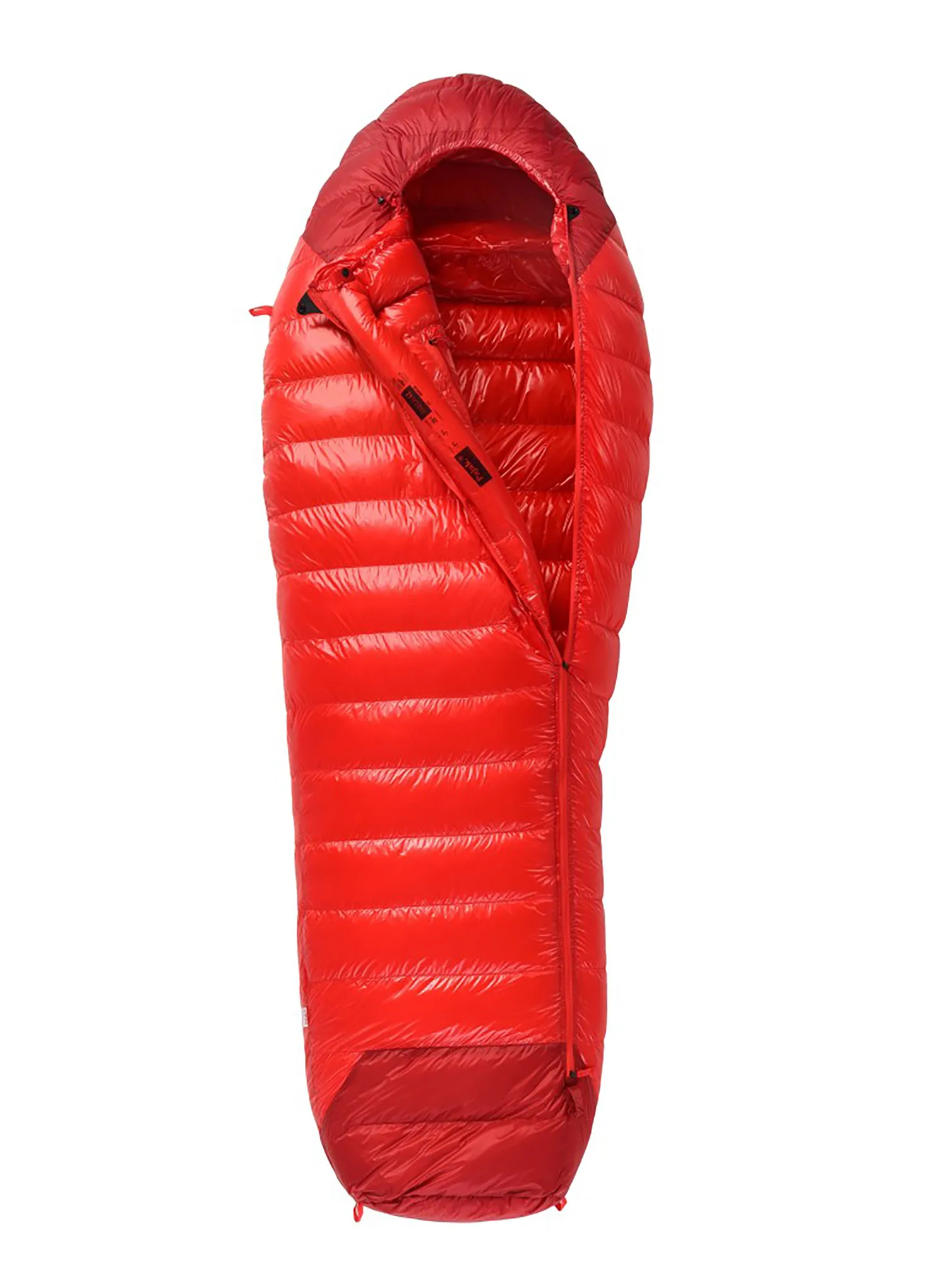 Pūkinis miegmaišis Pajak Radical 4Z (205 cm) - red