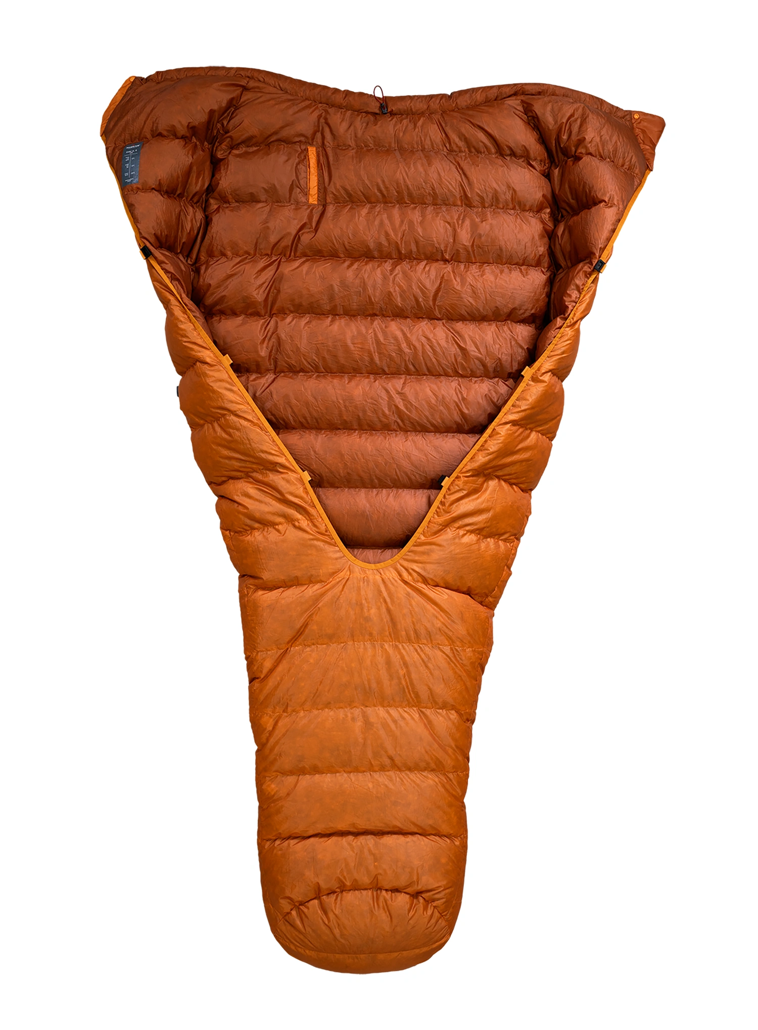 Pūkinis miegmaišis Robens Scoria Quilt UL +6C Regular (180 cm) - orange