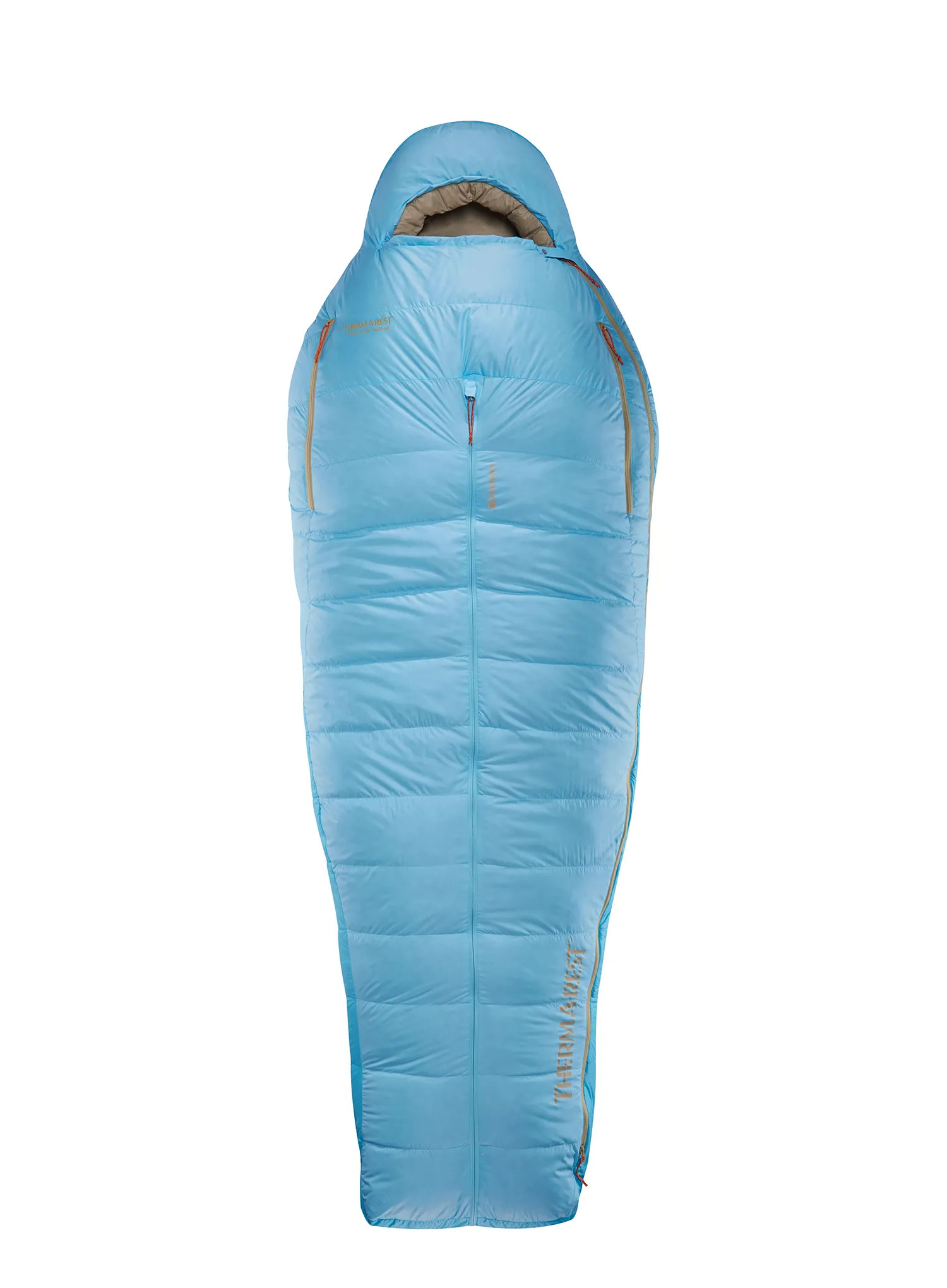 Pūkinis miegmaišis Therm a Rest Boost 650 20F/-6C Regular (183 cm) - morning blue