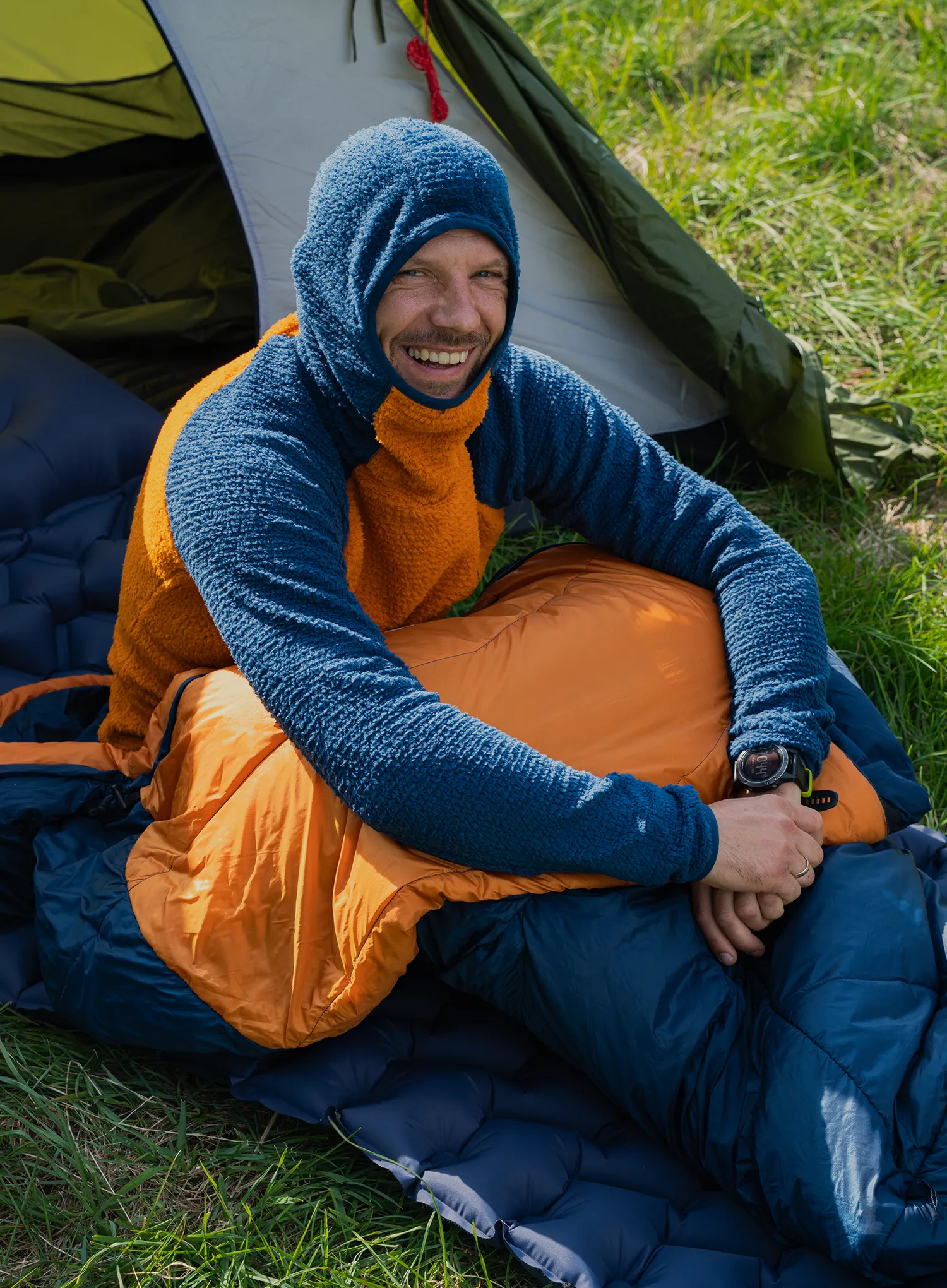 Sintetinis miegmaišis Alpinus Ultralight Pro 850 - navy