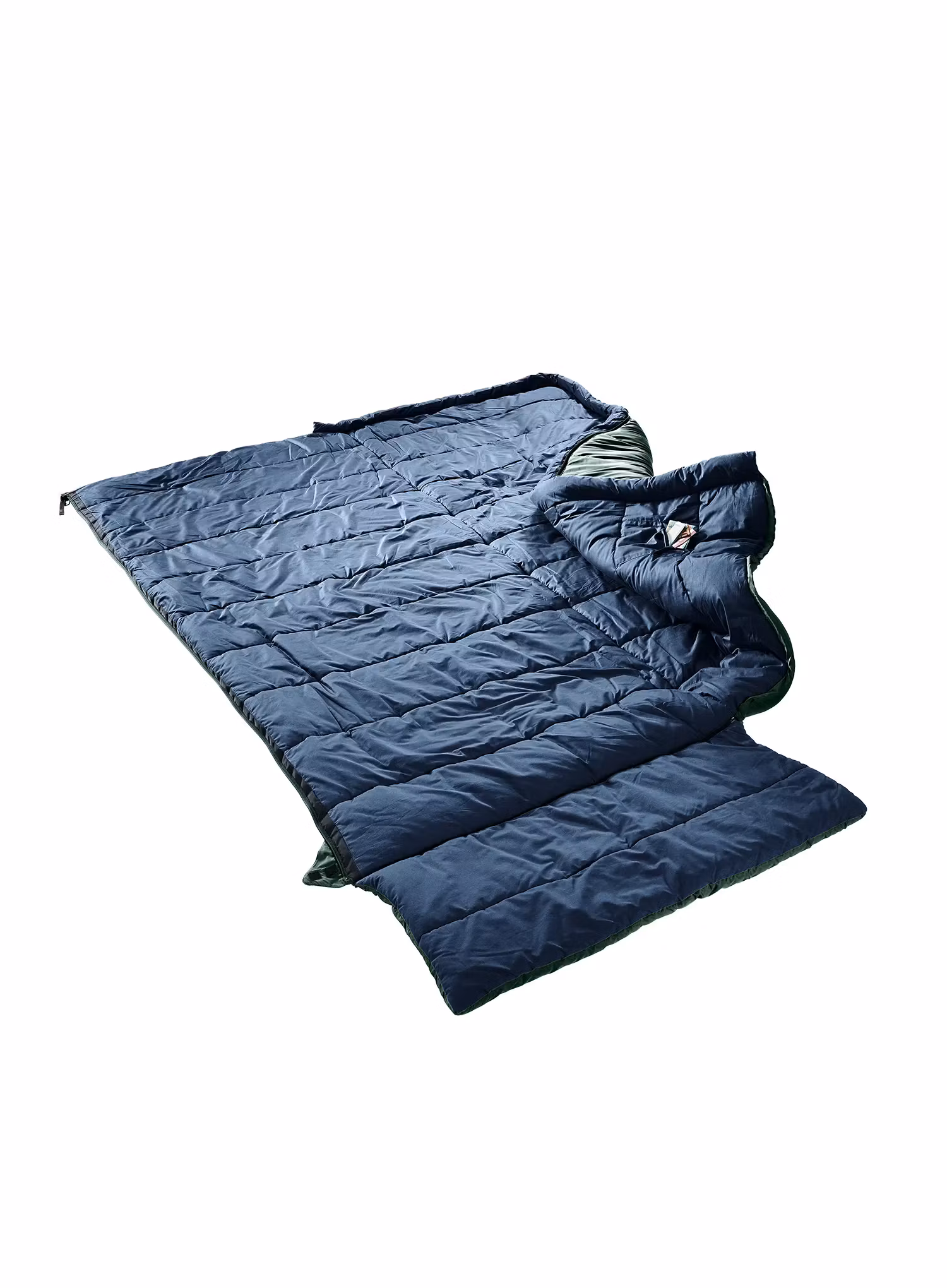 Sintetinis miegmaišis Deuter Orbit SQ +6 (200 cm)  - ivy/ink