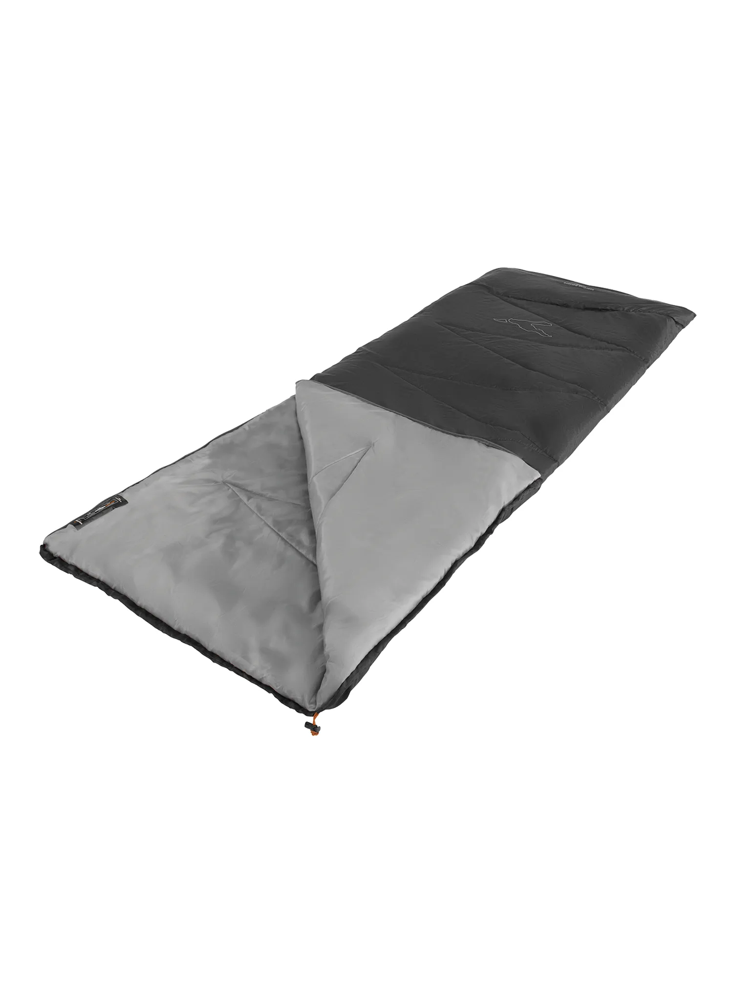 Sintetinis miegmaišis Easy Camp Starling Square 10C (190 cm) - black