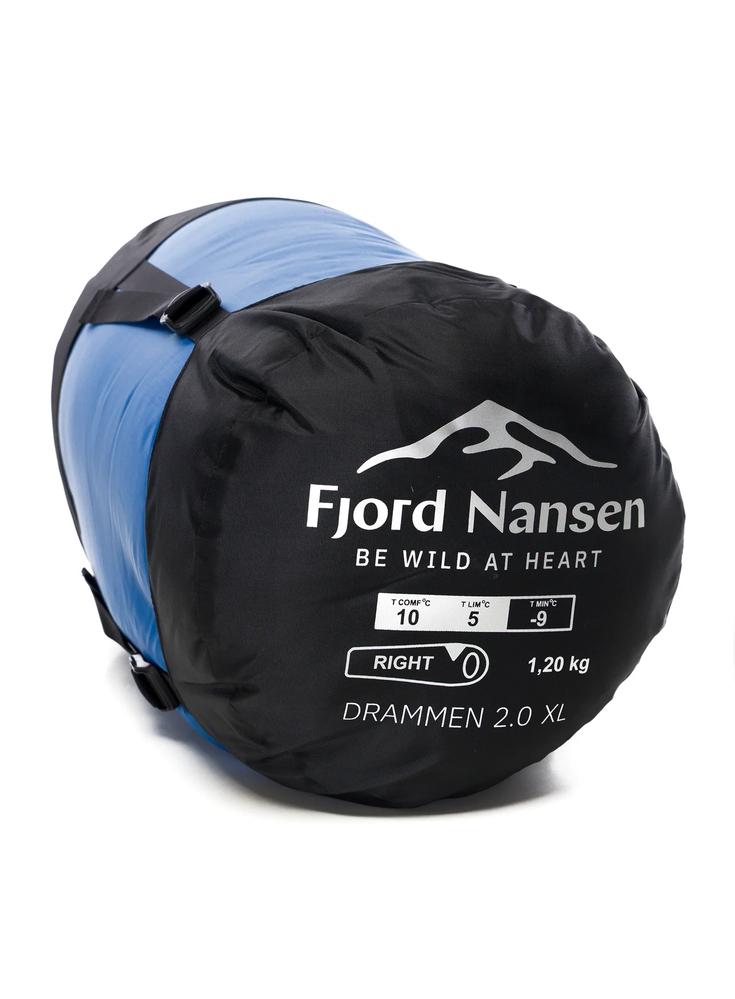 Sintetinis miegmaišis Fjord Nansen Drammen 2.0 XL (200 cm) - sapphire/sapphire