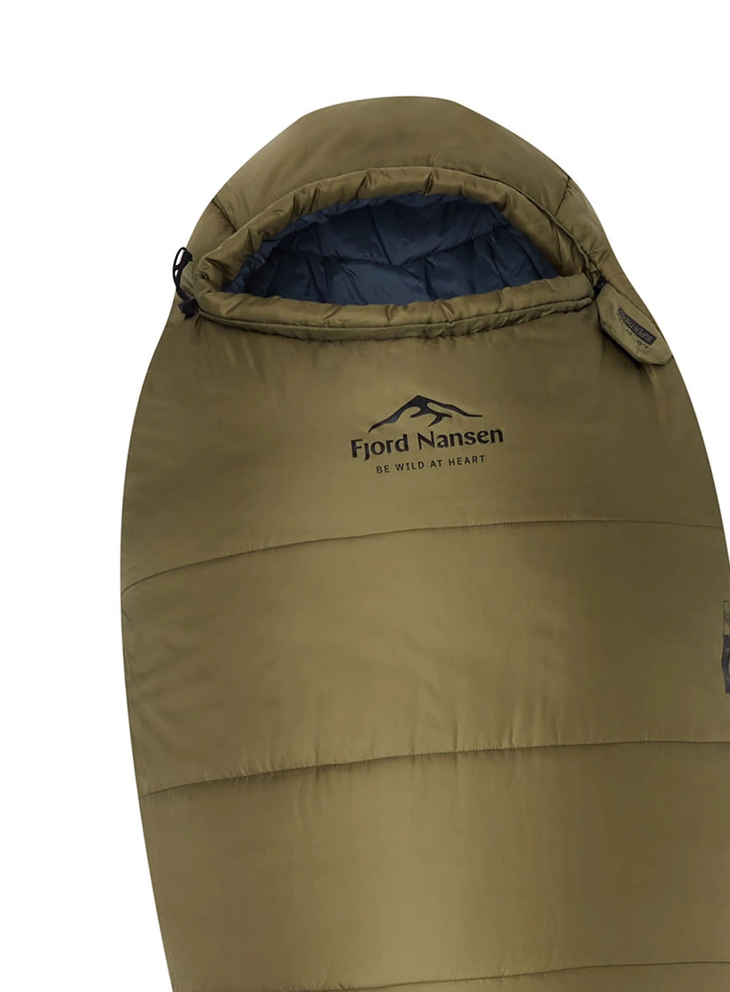 Sintetinis miegmaišis Fjord Nansen Hadsel Mid SBS (178 cm) - olive drab