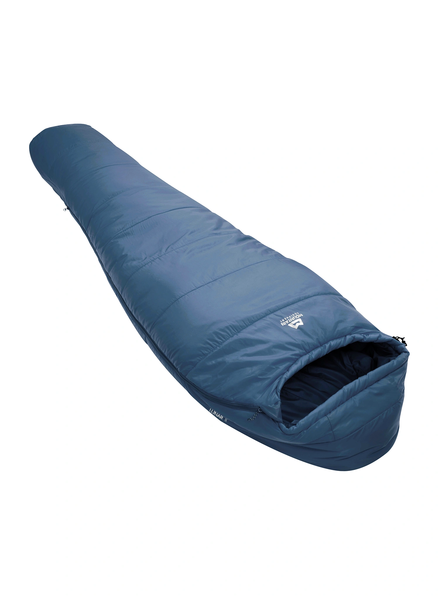 Sintetinis miegmaišis Mountain Equipment Lunar II Long (197 cm) - blue denim