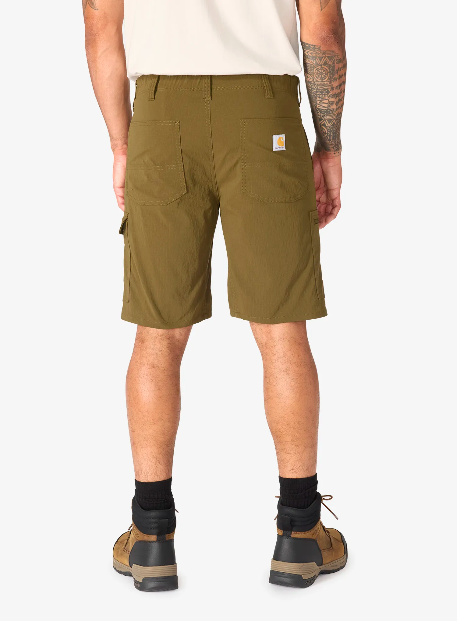 Šortai Carhartt Relaxed 10 Force Ripstop Cargo Short - burnished logs