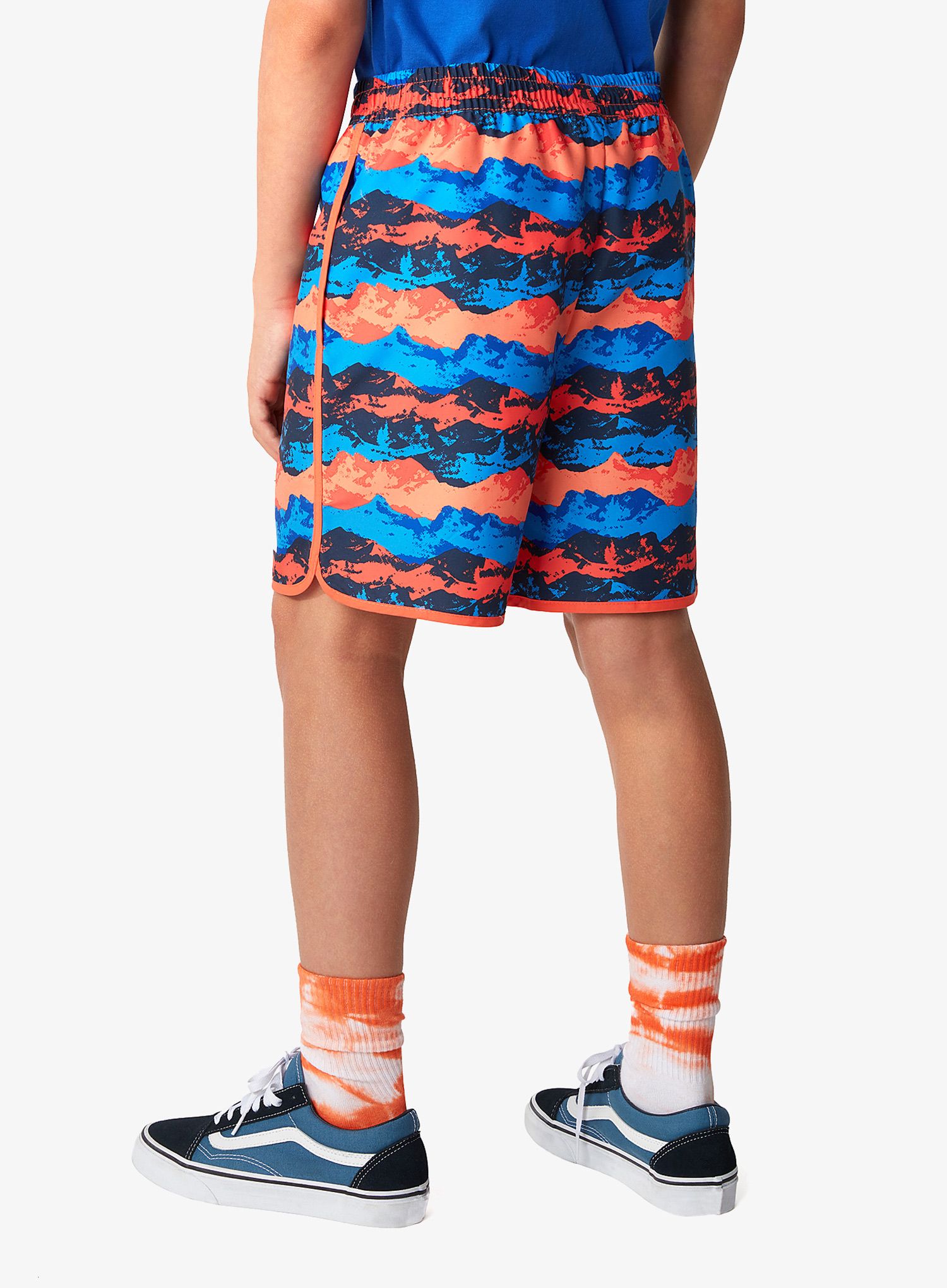 Šortai berniukams The North Face Amphibious Class V Short - orange print