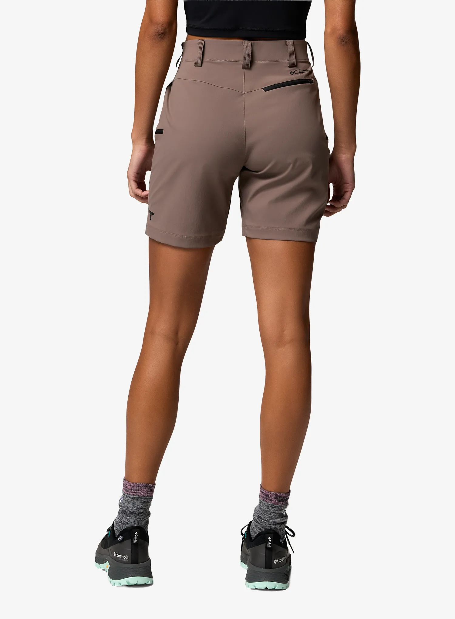 Moteriški šortai Columbia Cosmiques Pro Nylon Short - iron