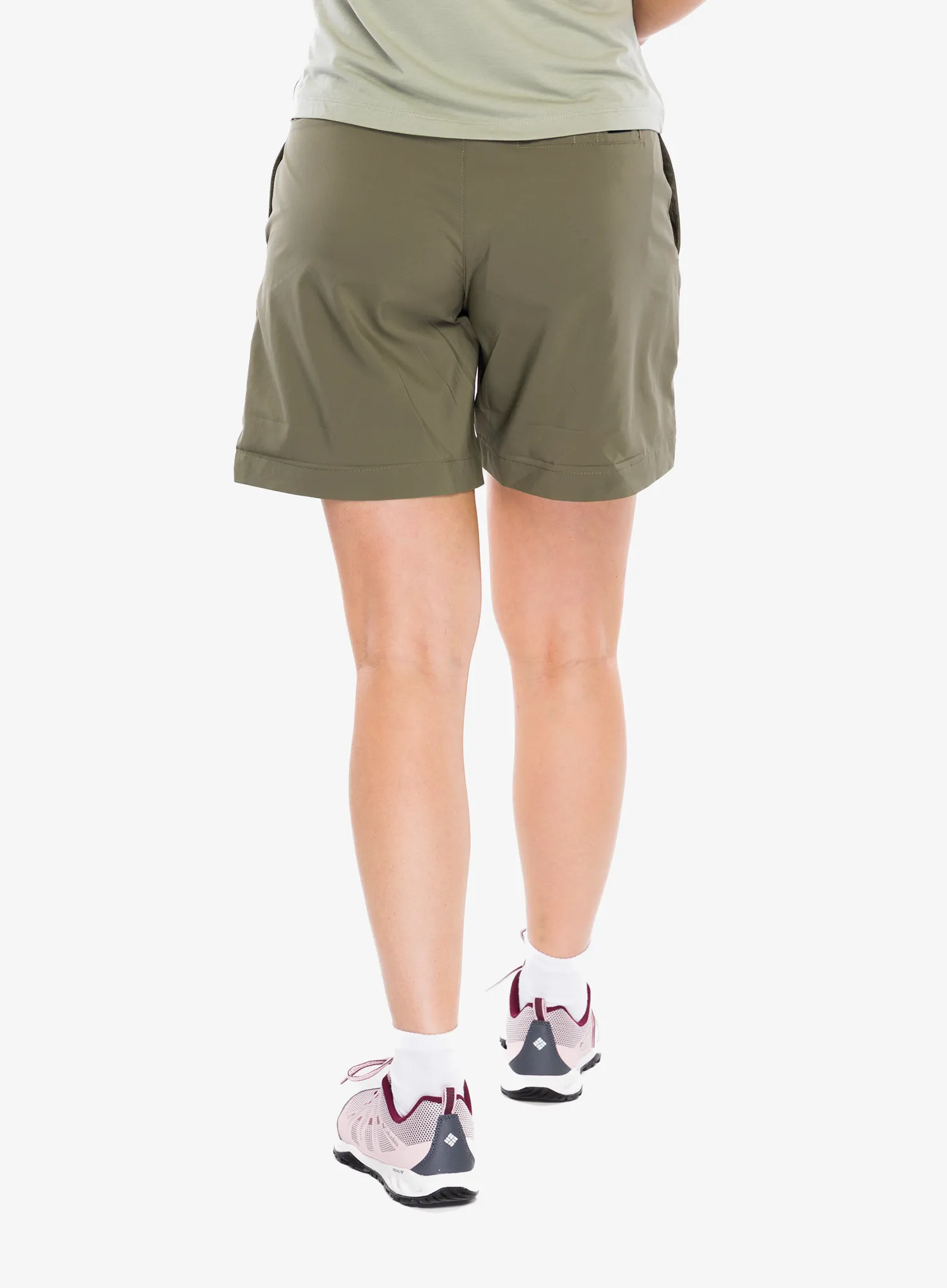 Moteriški šortai Columbia Silver Ridge Utility Short - stone green