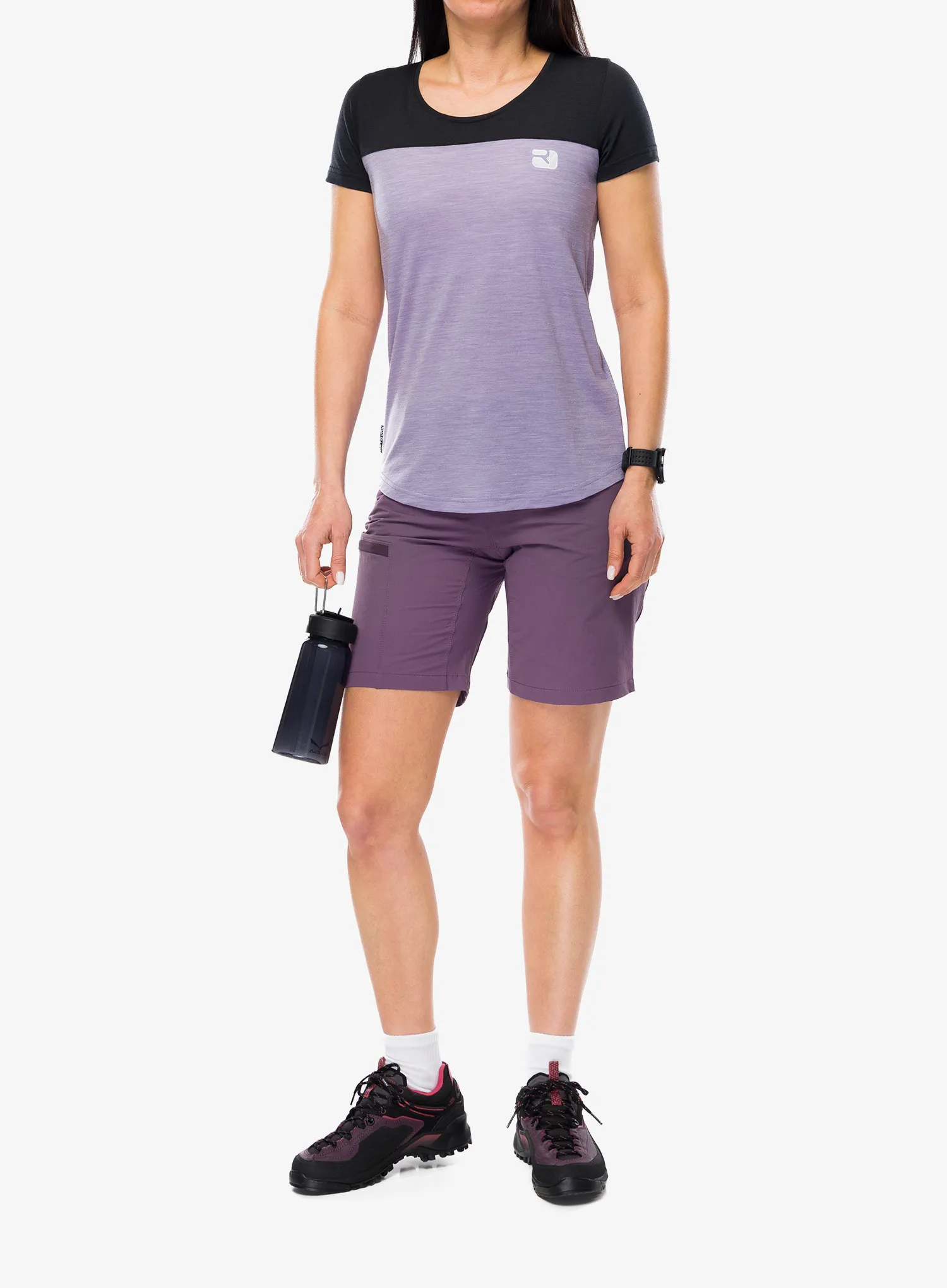 Moteriški šortai Ortovox Pelmo Shorts - wild berry