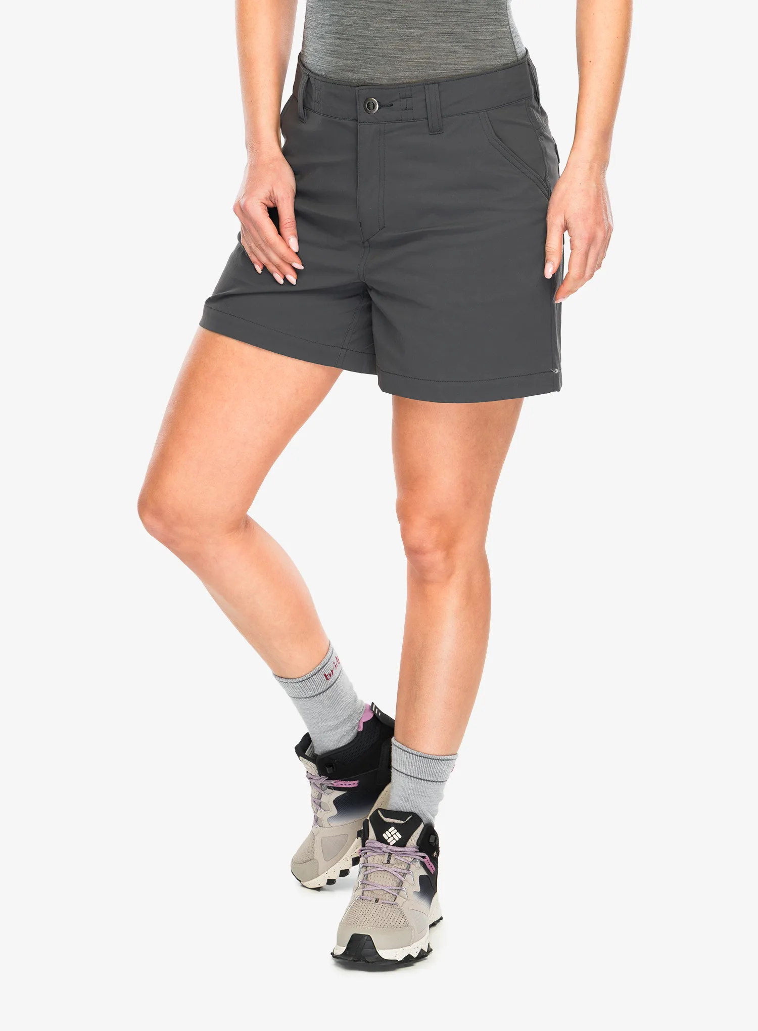 Moteriški šortai Patagonia Quandary Shorts 5 - forge grey