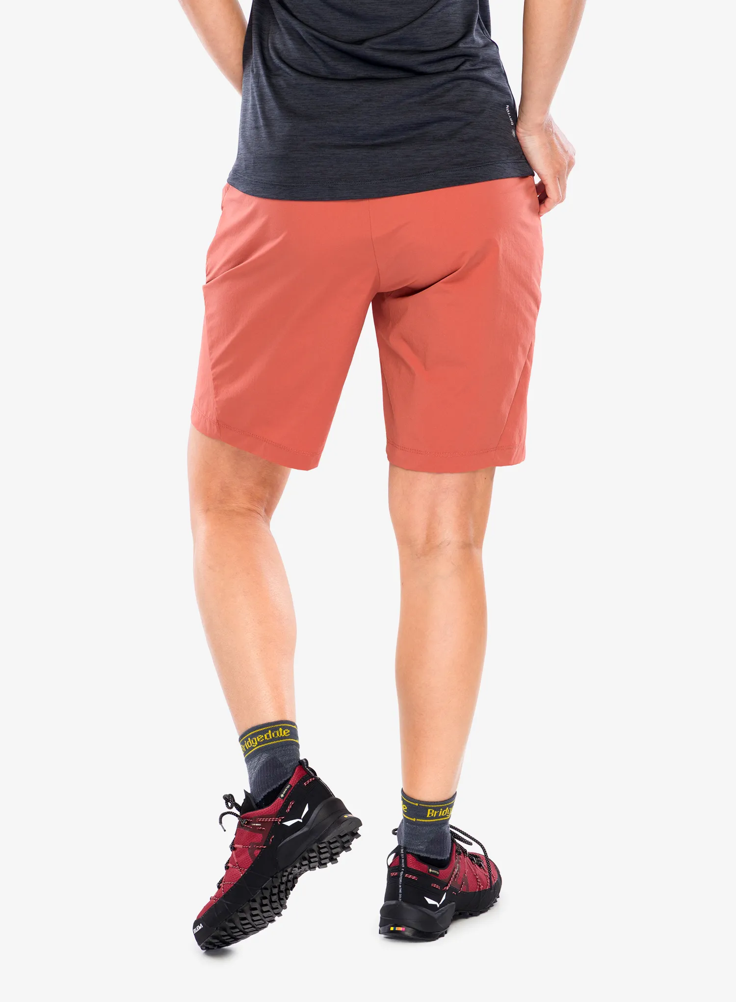 Moteriški šortai Salewa Puez Talvena DST Shorts - etruscan red