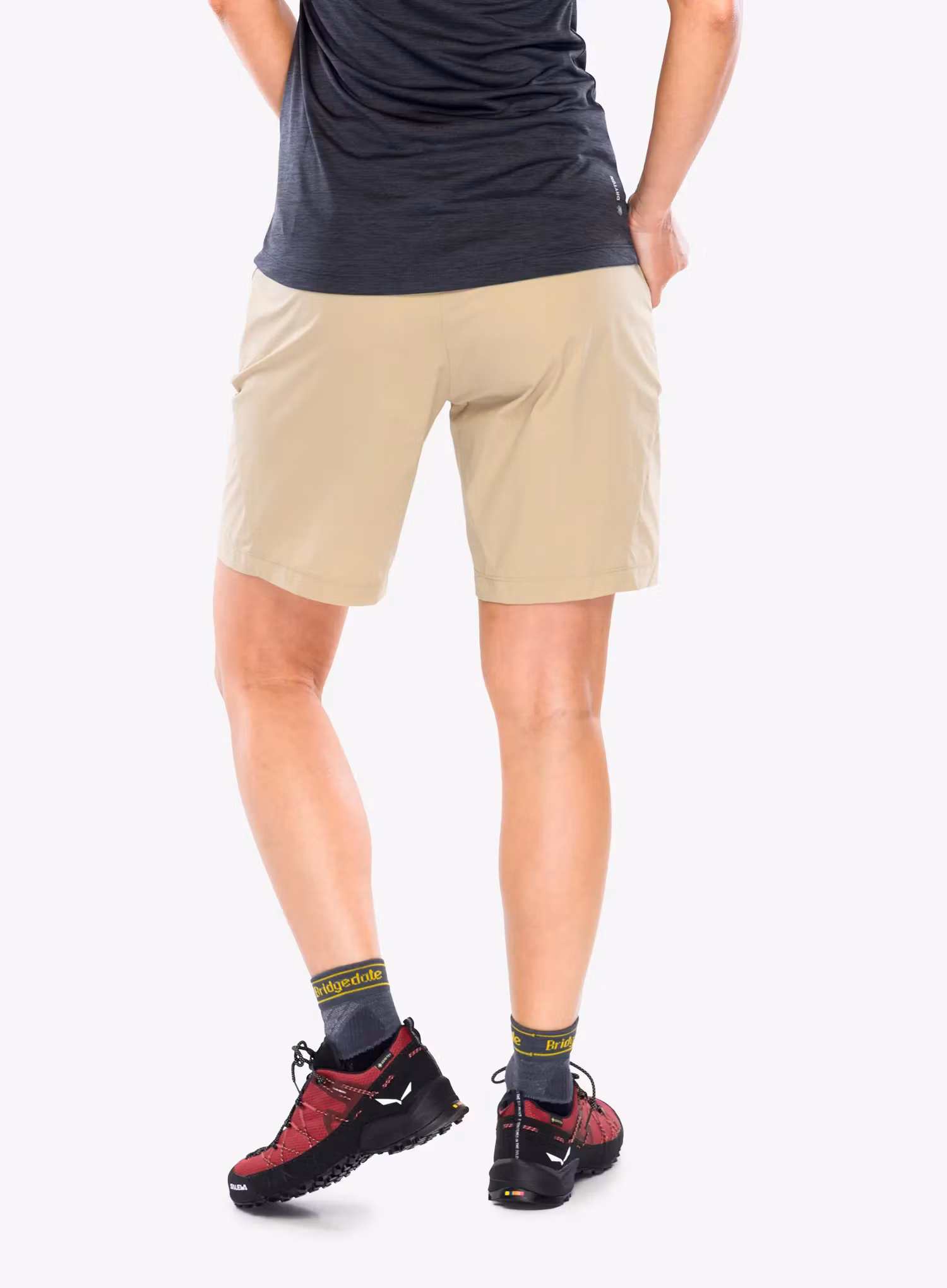 Moteriški šortai Salewa Puez Talvena DST Shorts - quicksand
