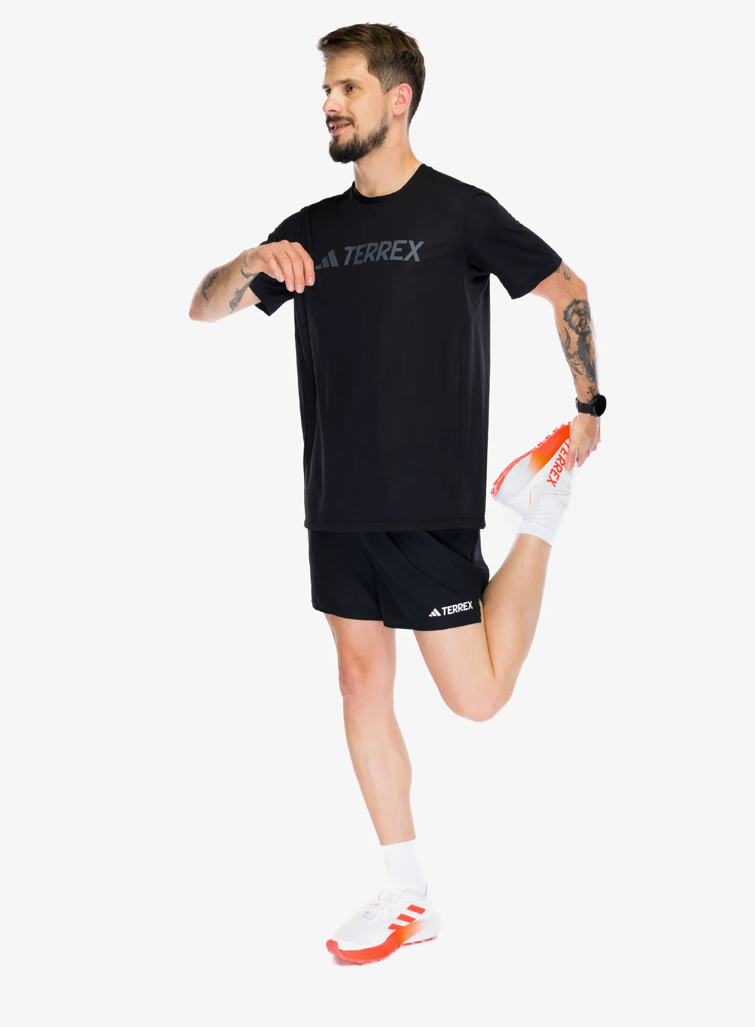 Bėgimo šortai adidas TERREX Multi Light Short - black