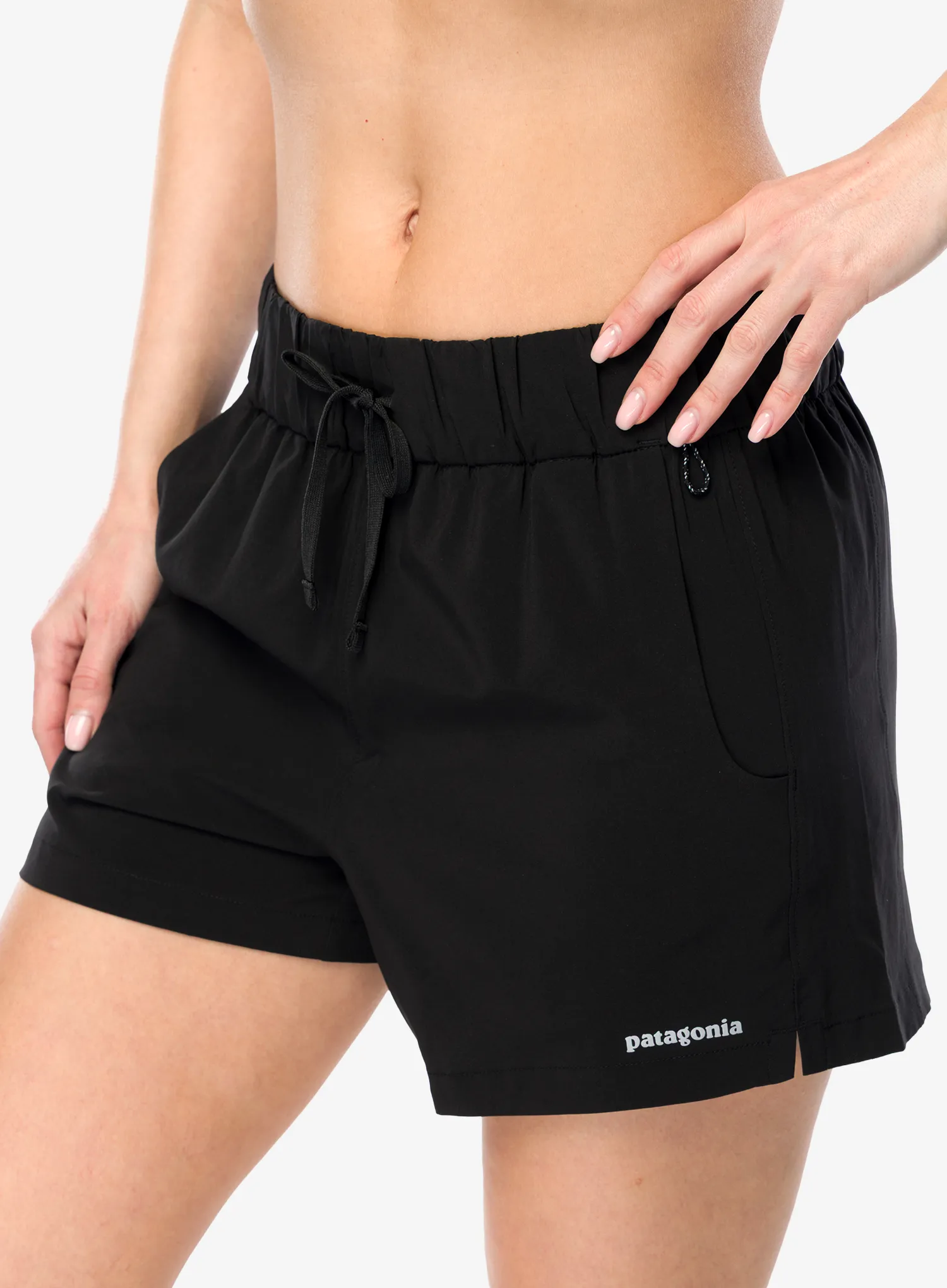 Bėgimo šortai moterims Patagonia Terrebonne Shorts - black