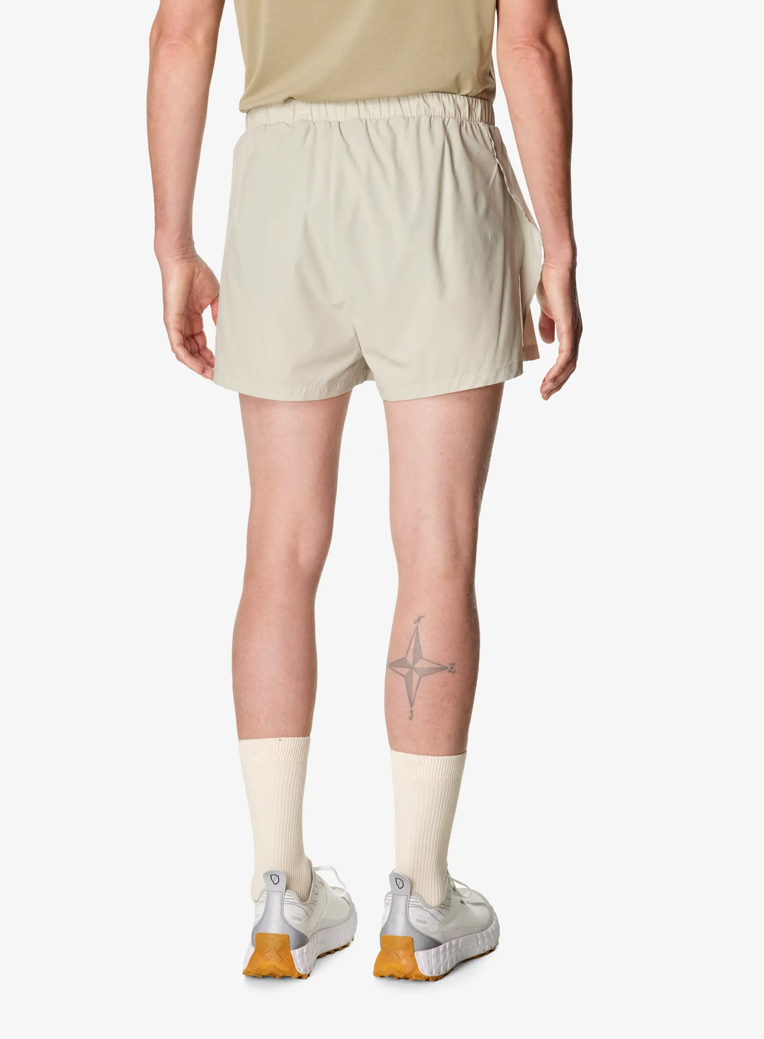 Bėgimo šortai Houdini Pace Light Shorts - greenish gray